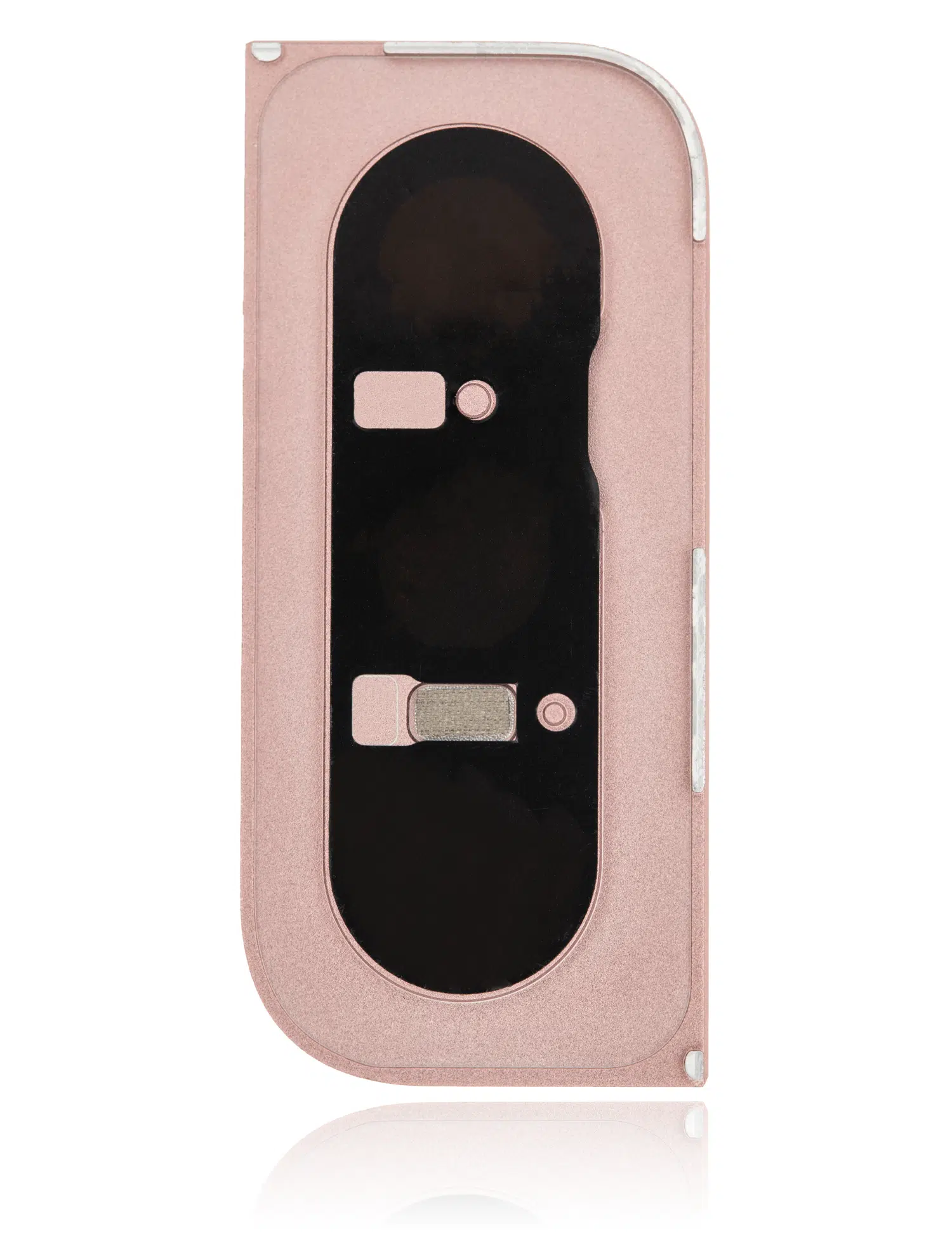 Samsung Galaxy S21 5G İle Uyumlu Kapak Çerçeve Halkalı Arka Kamera (Orijinal) Lensi (Pembe)