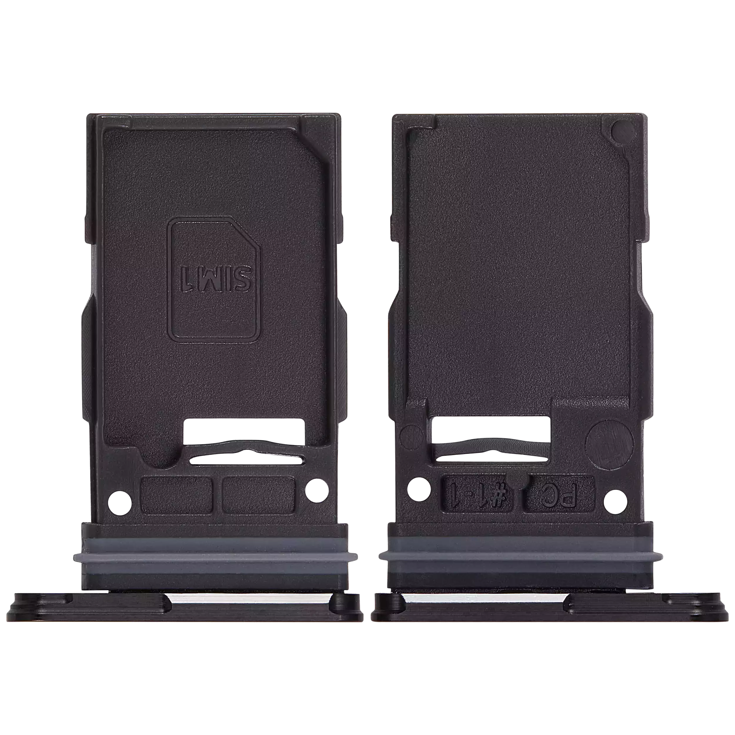 Samsung Galaxy S24 5G / S24 Plus 5G (Onyx Black) ile Uyumlu Tek Sim Kart Tepsisi 