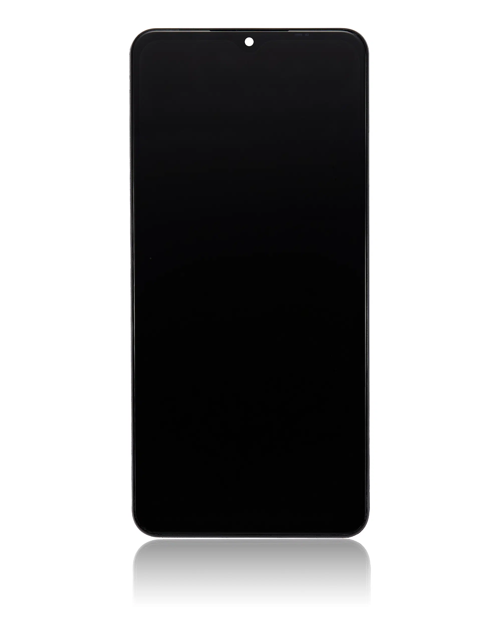 Samsung Galaxy A12 Nacho İle Uyumlu Çerçeveli Ekran Dokunmatik (%100 Orijinal Ürün) (A127 / 2021)