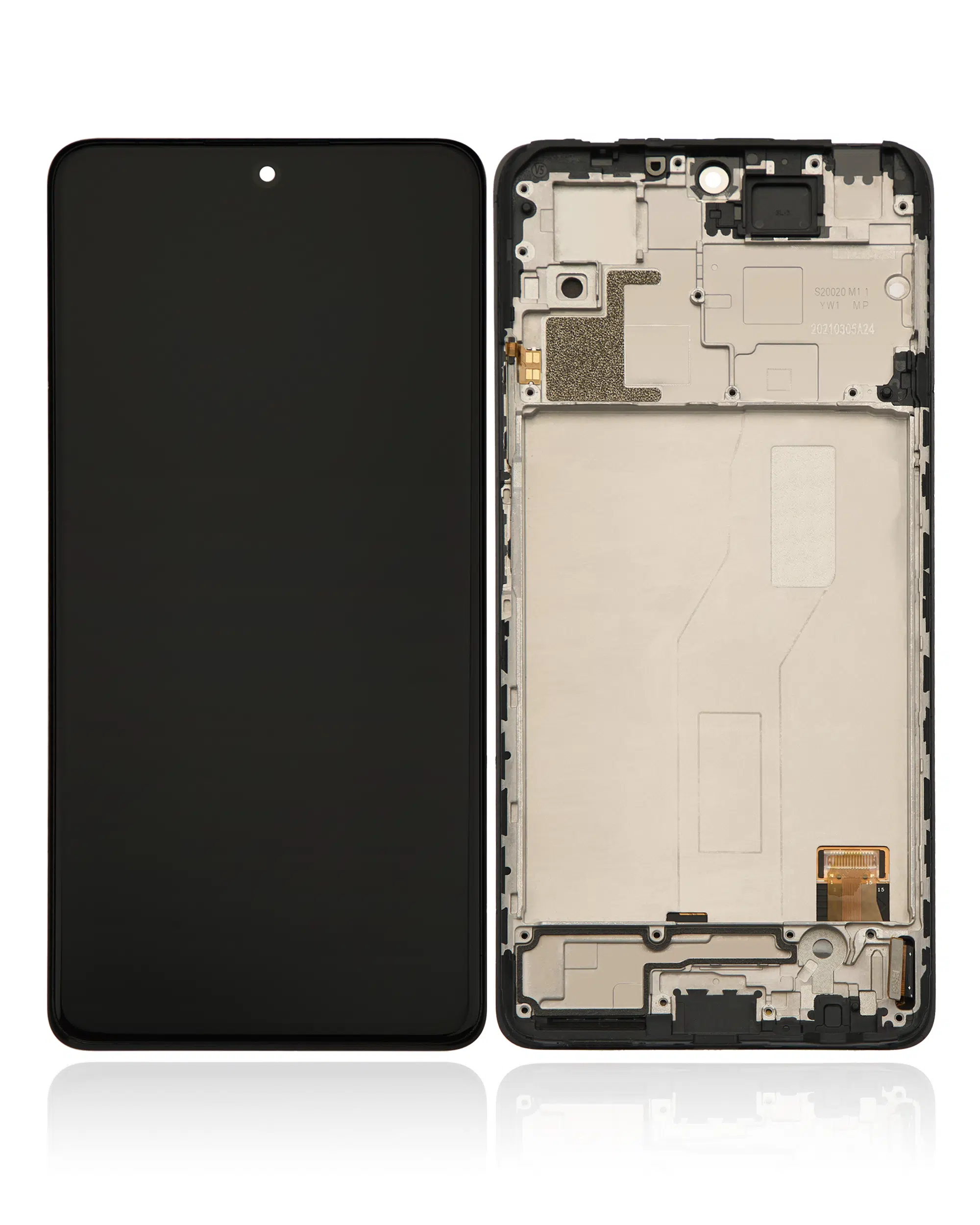 Xiaomi Redmi Note 10 Pro İle Uyumlu Çerçeveli Ekran Dokunmatik (%100 Orijinal Ürün)