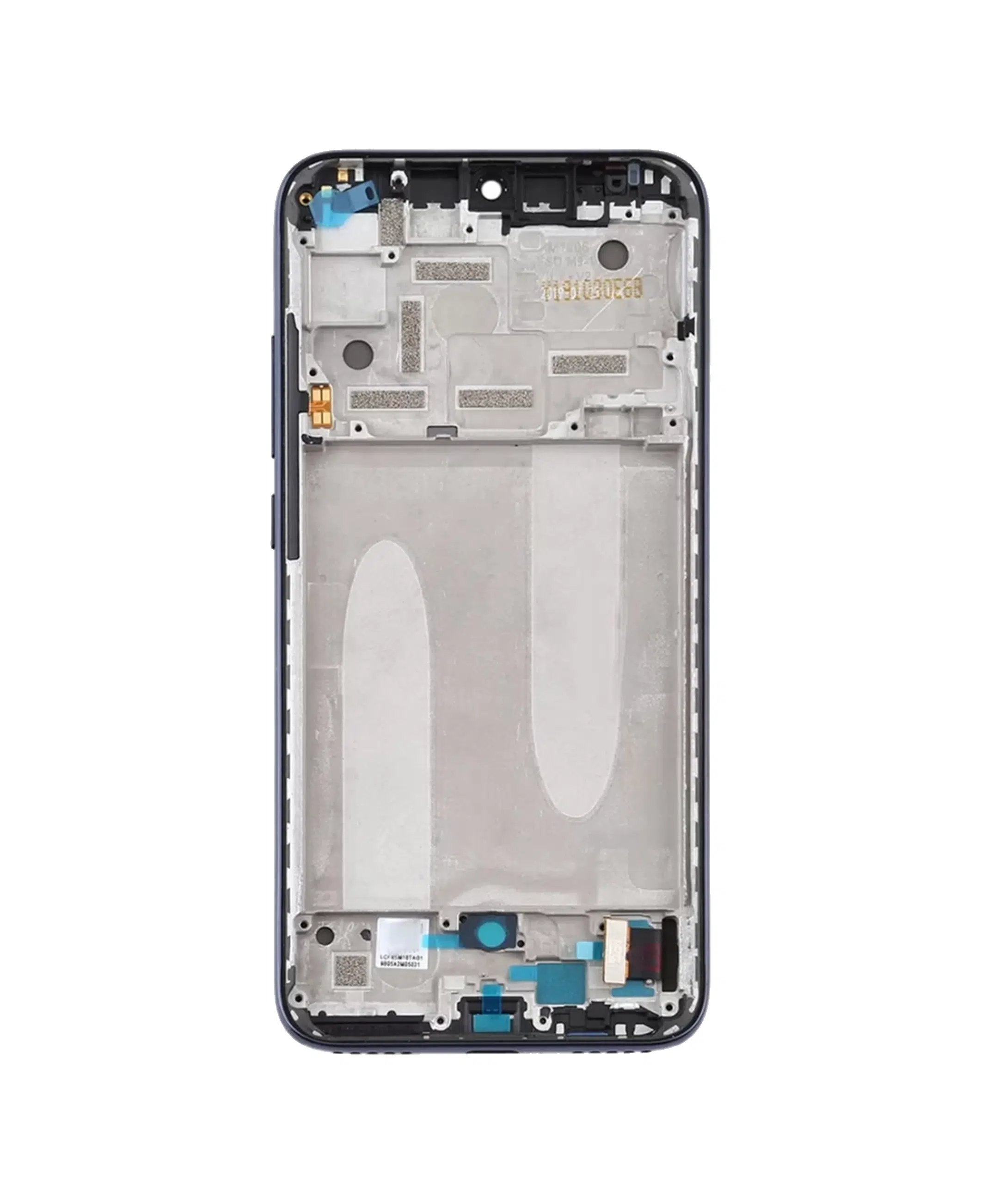 Xiaomi Mi A3 ile Uyumlu Çerçeveli Ekran Dokunmatik (%100 Orijinal Ürün) (Siyah)