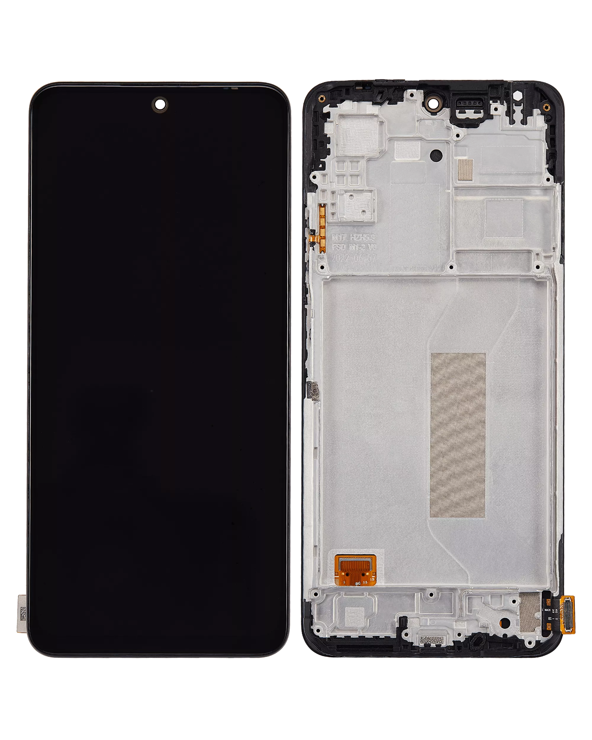 Xiaomi Redmi Note 12 4G  İle Uyumlu Çerçeveli Ekran Dokunmatik (%100 Orijinal Ürün)
