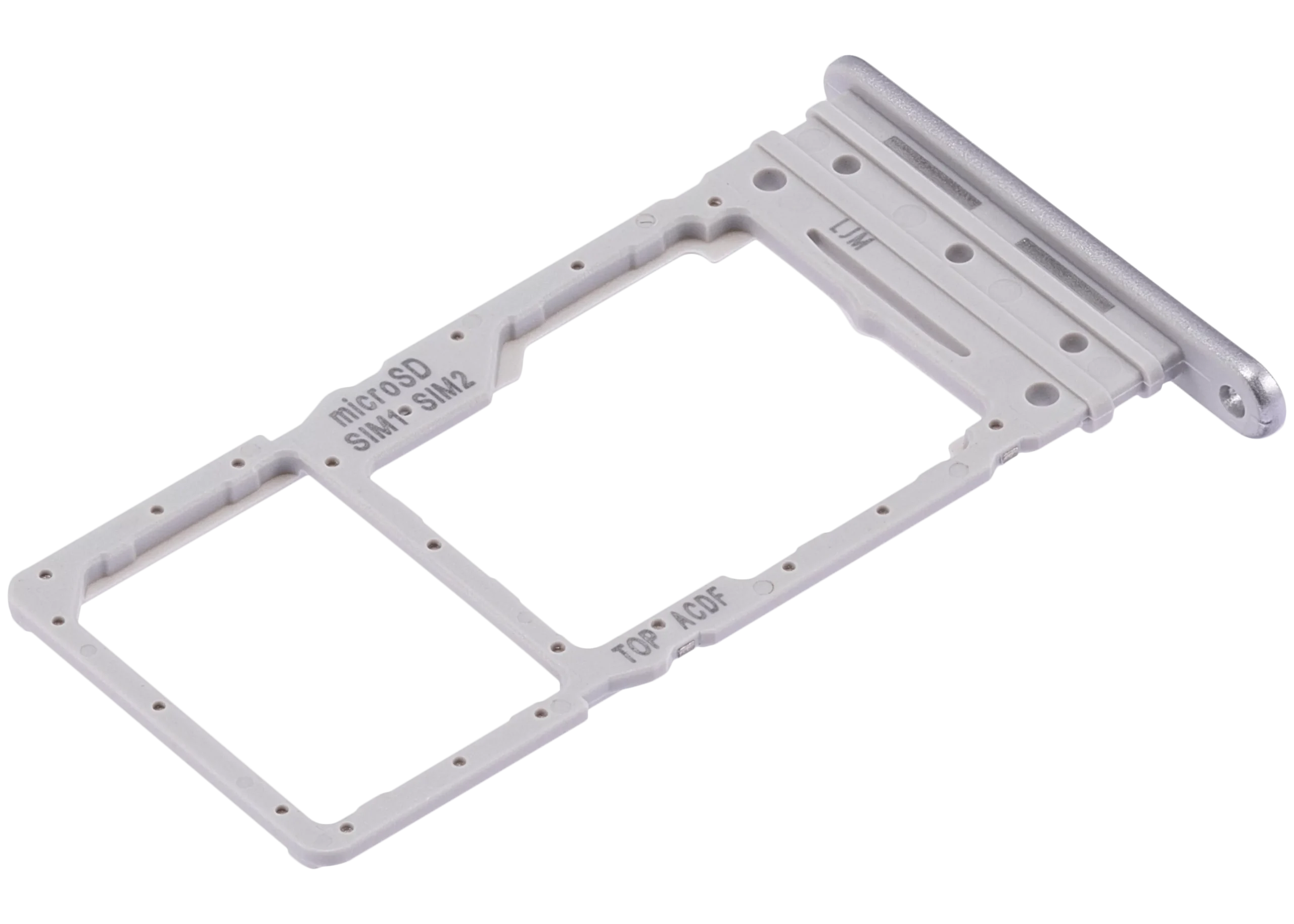 Samsung Galaxy A34 İle Uyumlu Çift Sim Kart Tepsisi (A346 / 2023) (Beyaz)