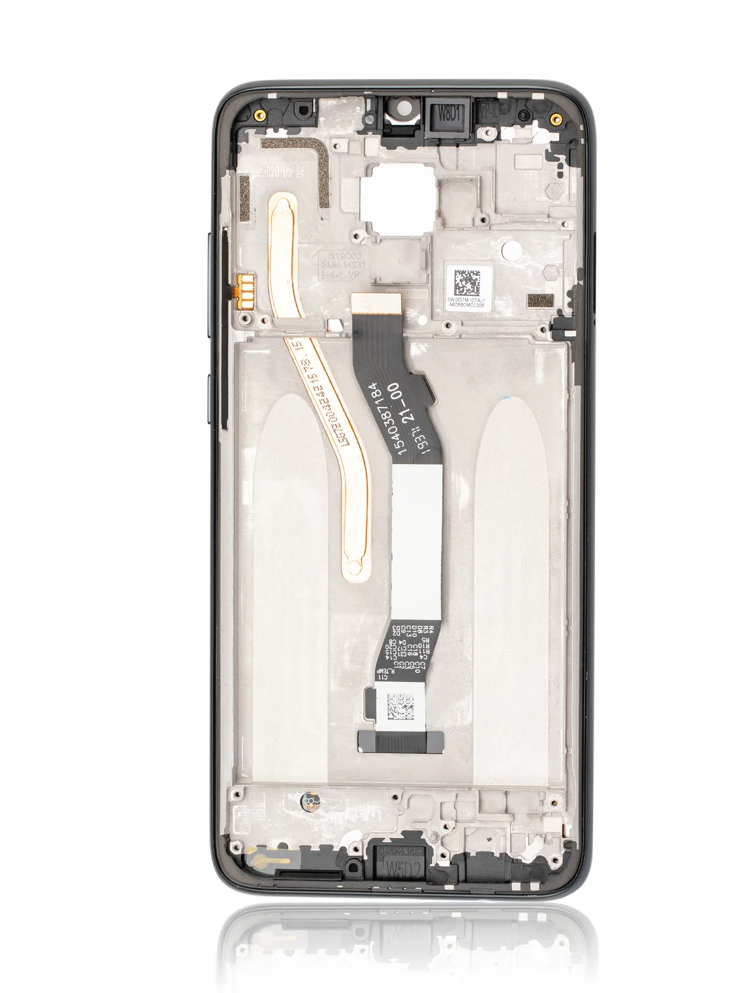 Xiaomi Redmi Note 8 Pro İle Uyumlu Çerçevesiz Ekran Dokunmatik (A Kalite)