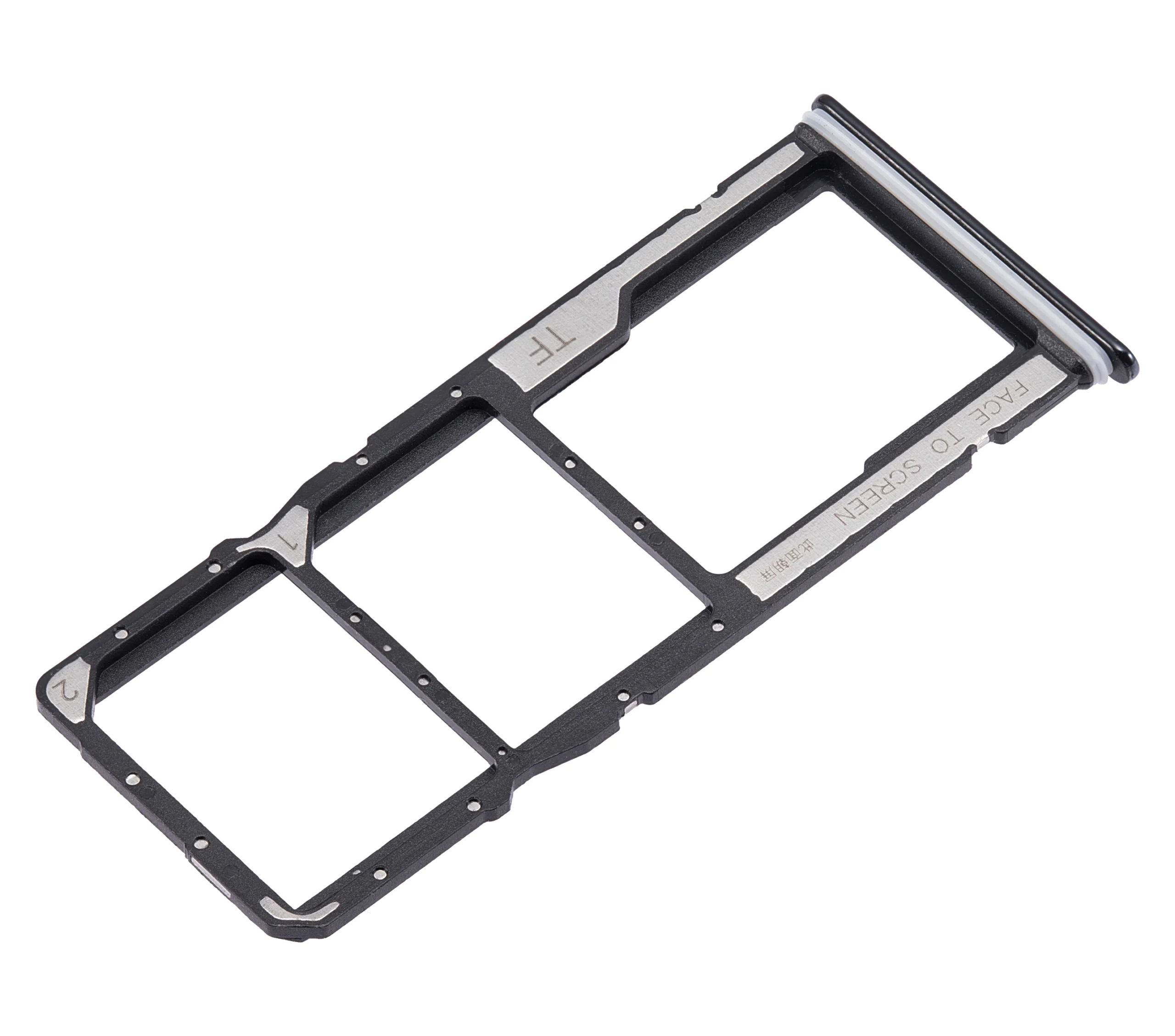 Xiaomi Redmi Note 10S İle Uyumlu Çift Sim Kart Tepsisi (Onyx Gri)