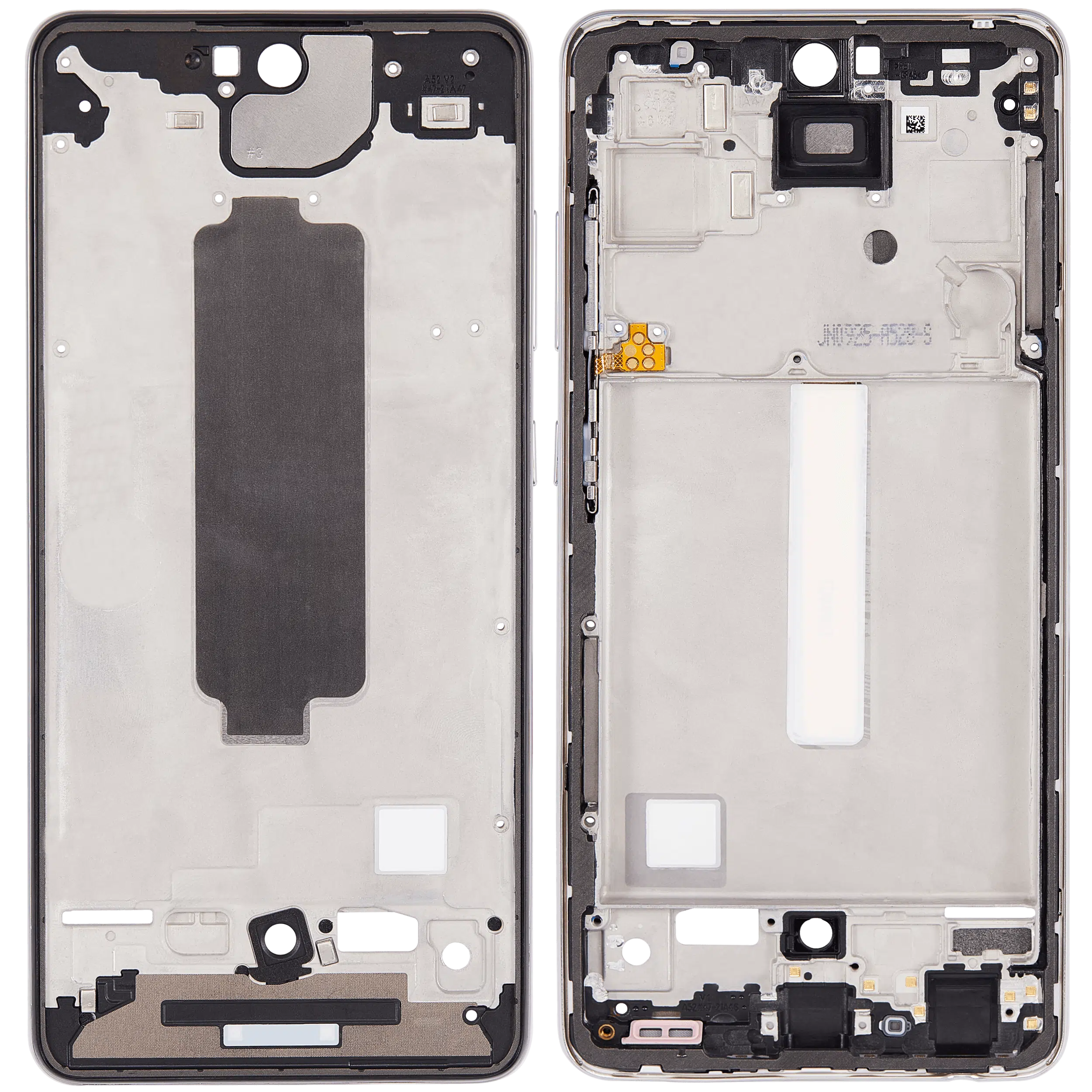 Samsung Galaxy A52 4G (A525 / 2021) / A52 5G (A526 / 2021) / A52S 5 İle Uyumlu Orta Çerçeve Muhafaza... 