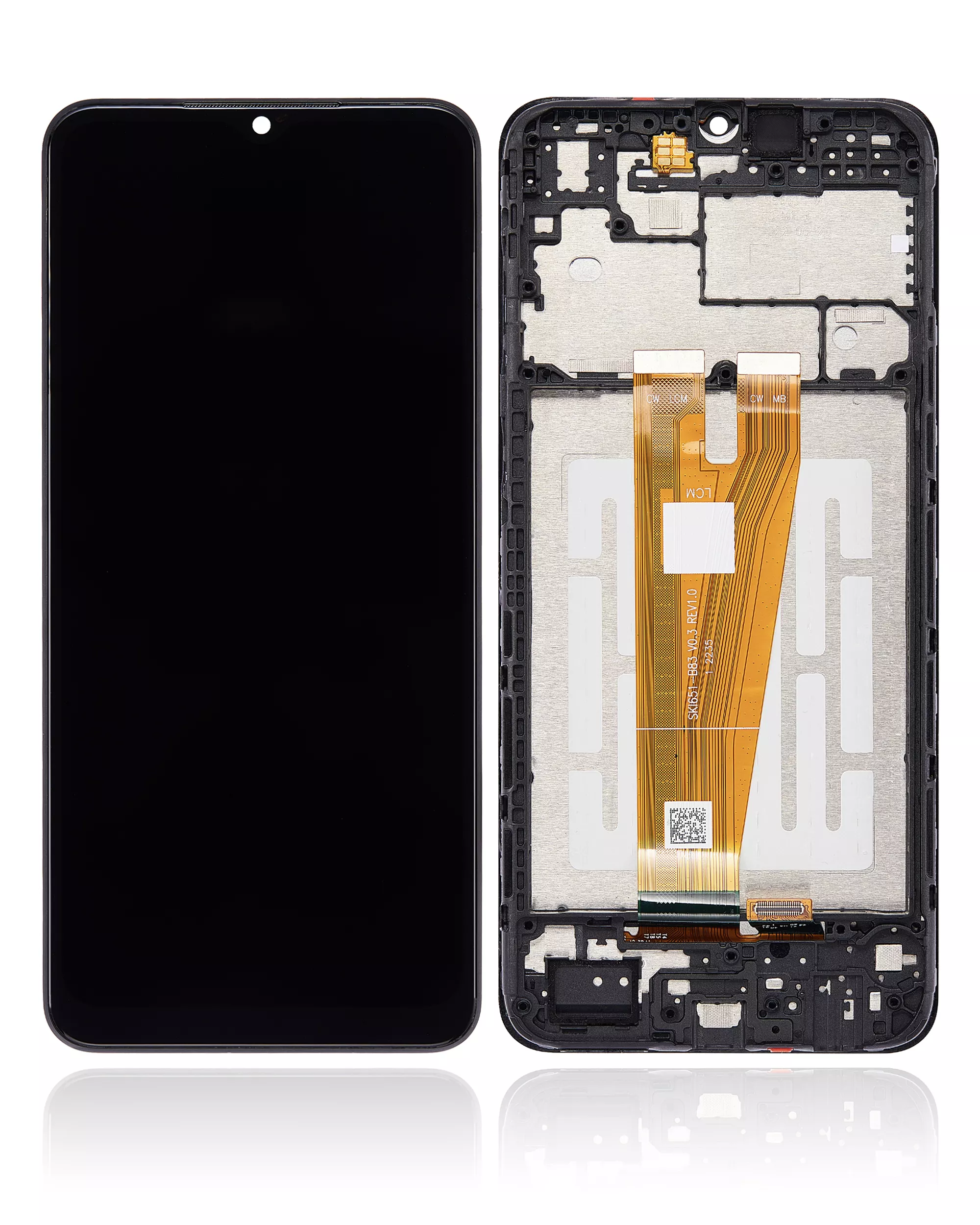 Samsung Galaxy A04 ile Uyumlu Çerçevesiz Ekran Dokunmatik (A Kalite) (A045 / 2022)