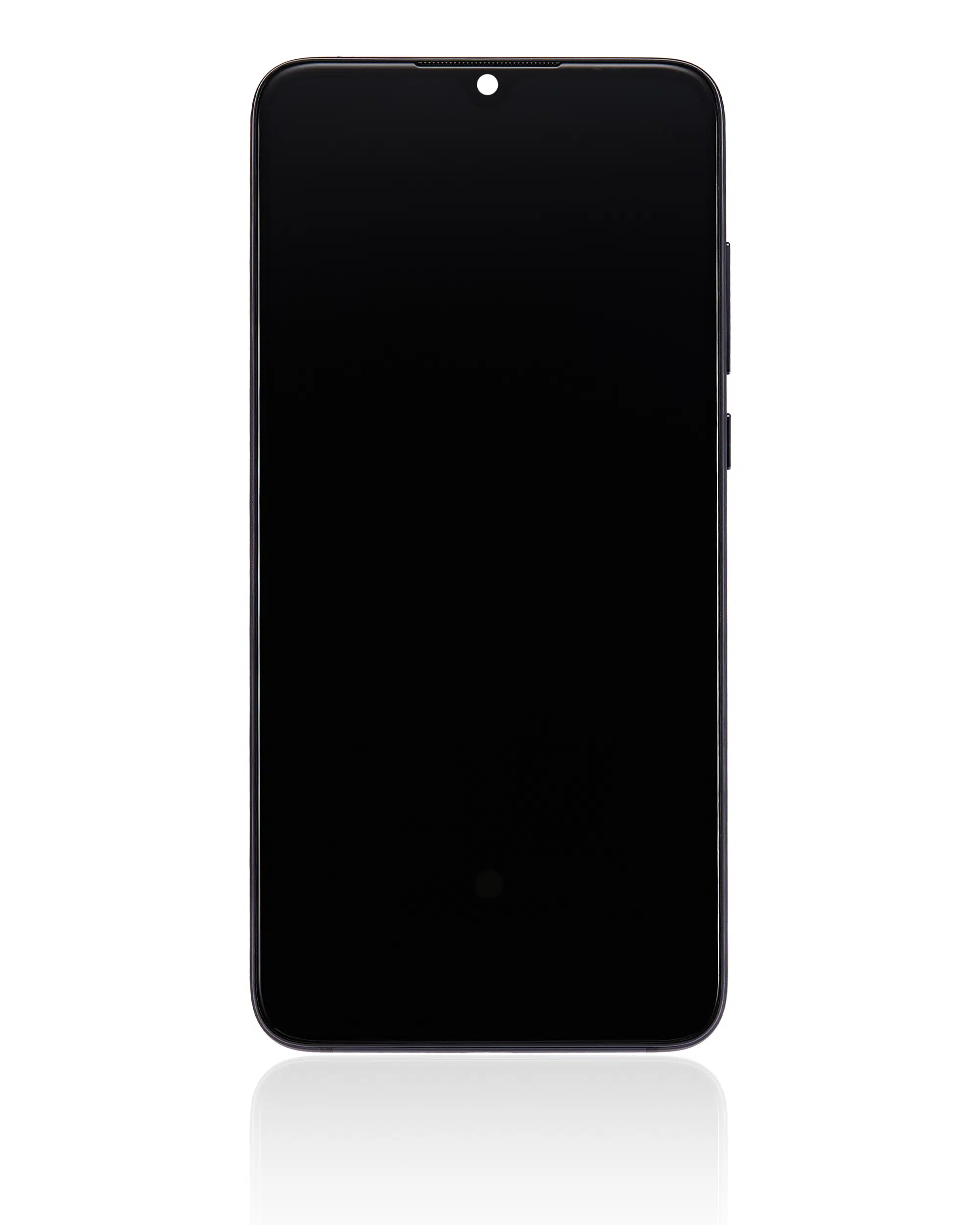 Xiaomi CC9 İle Uyumlu Çerçeveli Ekran Dokunmatik (%100 Orijinal Ürün) (Oniks Gri)