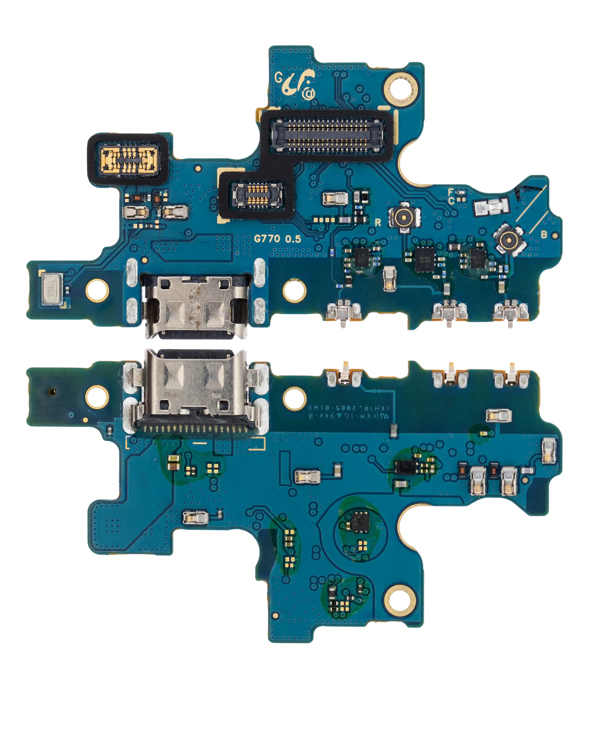 Samsung Galaxy S10 Lite ile Uyumlu PCB Kartlı Şarj Bağlantı Noktası 
