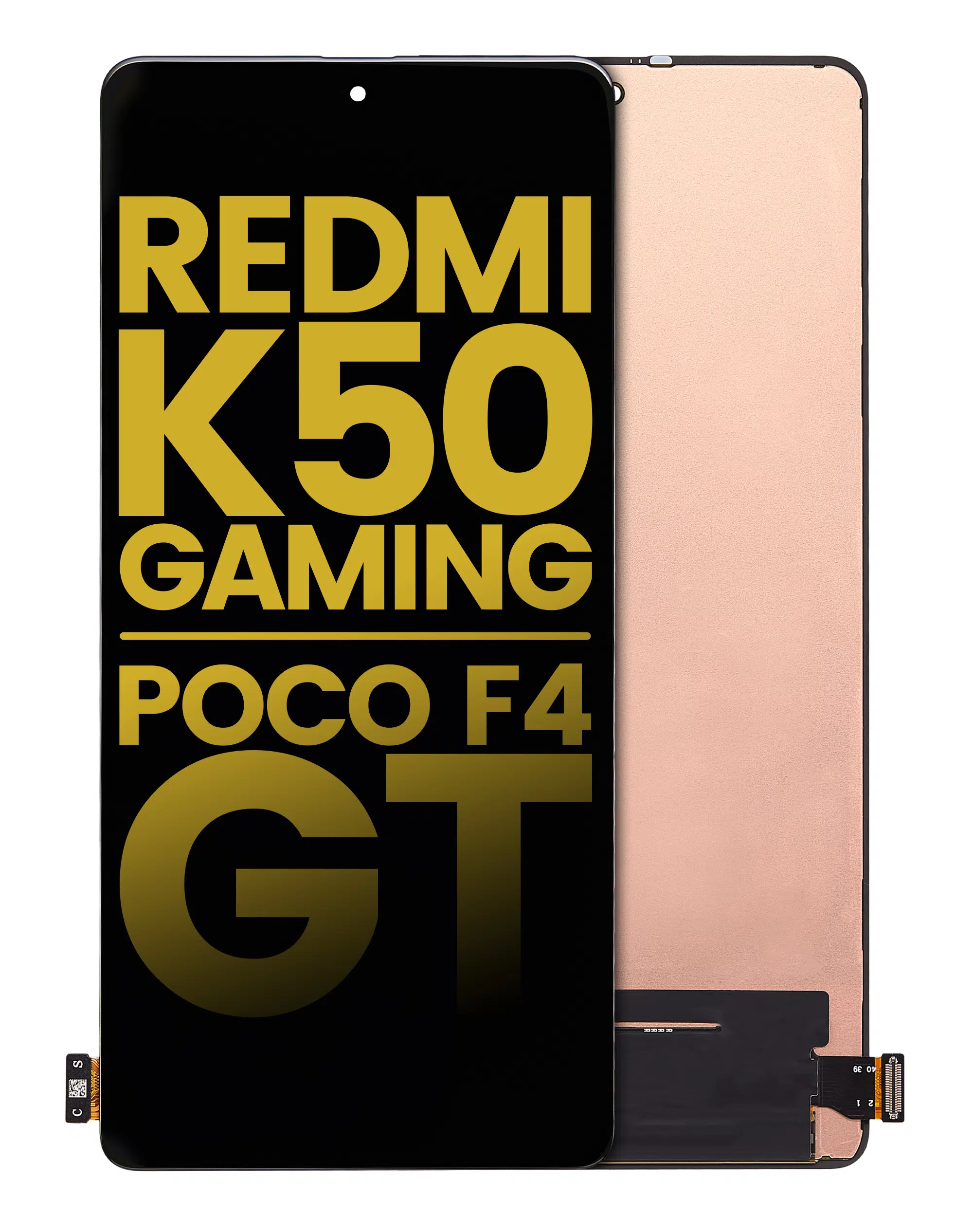 Xiaomi Redmi K50 Gaming İle Uyumlu Çerçevesiz Ekran Dokunmatik (%100 Orijinal Ürün)