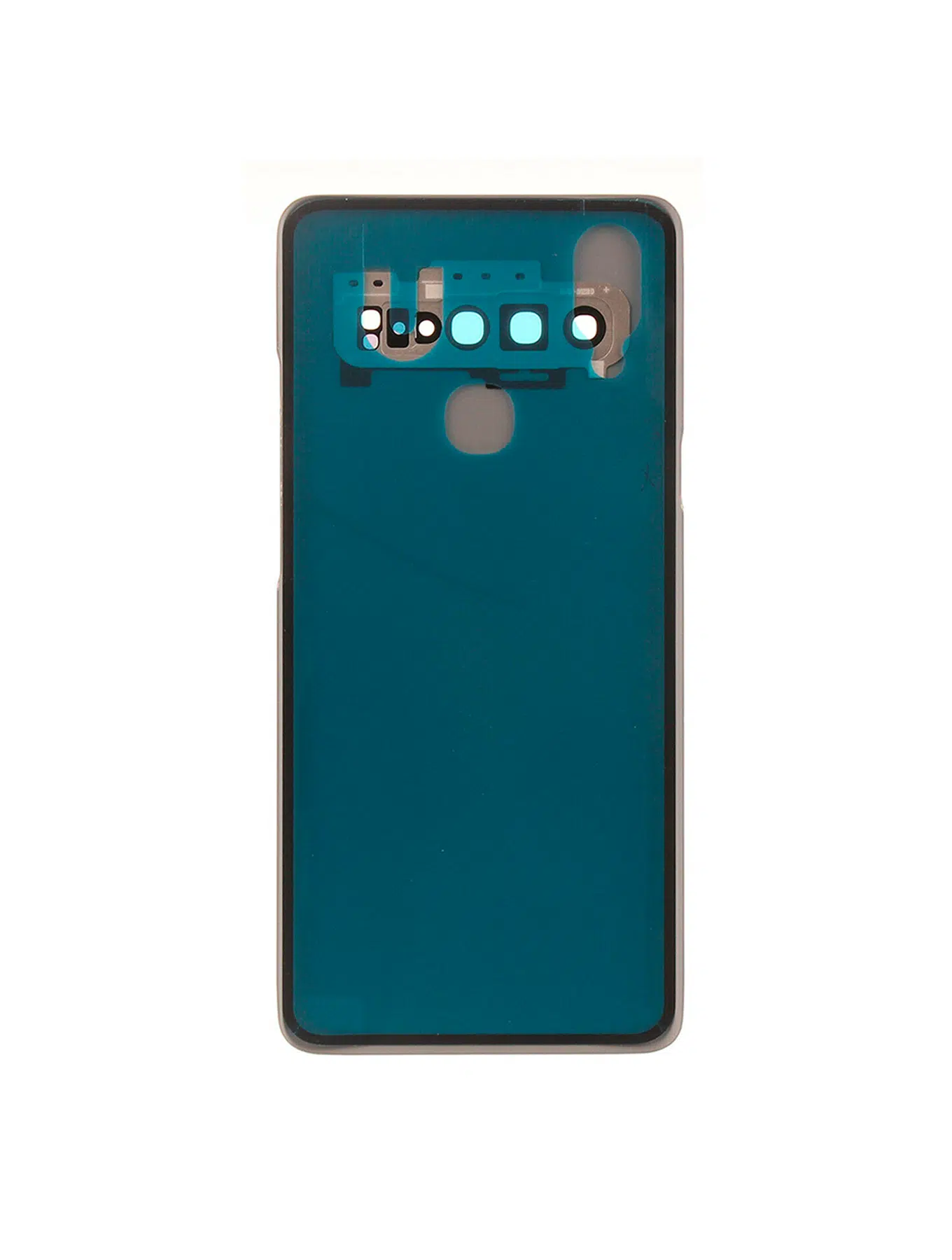Samsung Galaxy S10 5G İle Uyumlu Kamera Lensli Arka Kapak Camı (Logosuz) (Aftermarket Plus) ... 