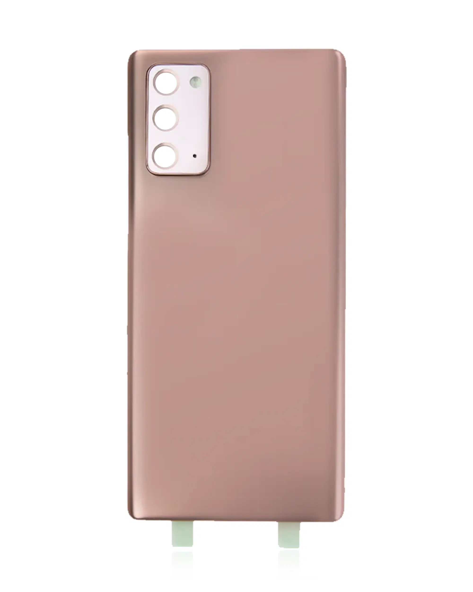 Arka Kapak Camı Kamera Lensli Uyumlu Samsung Galaxy Note 20 Ultra (Mistik Bronz) (Servis... 