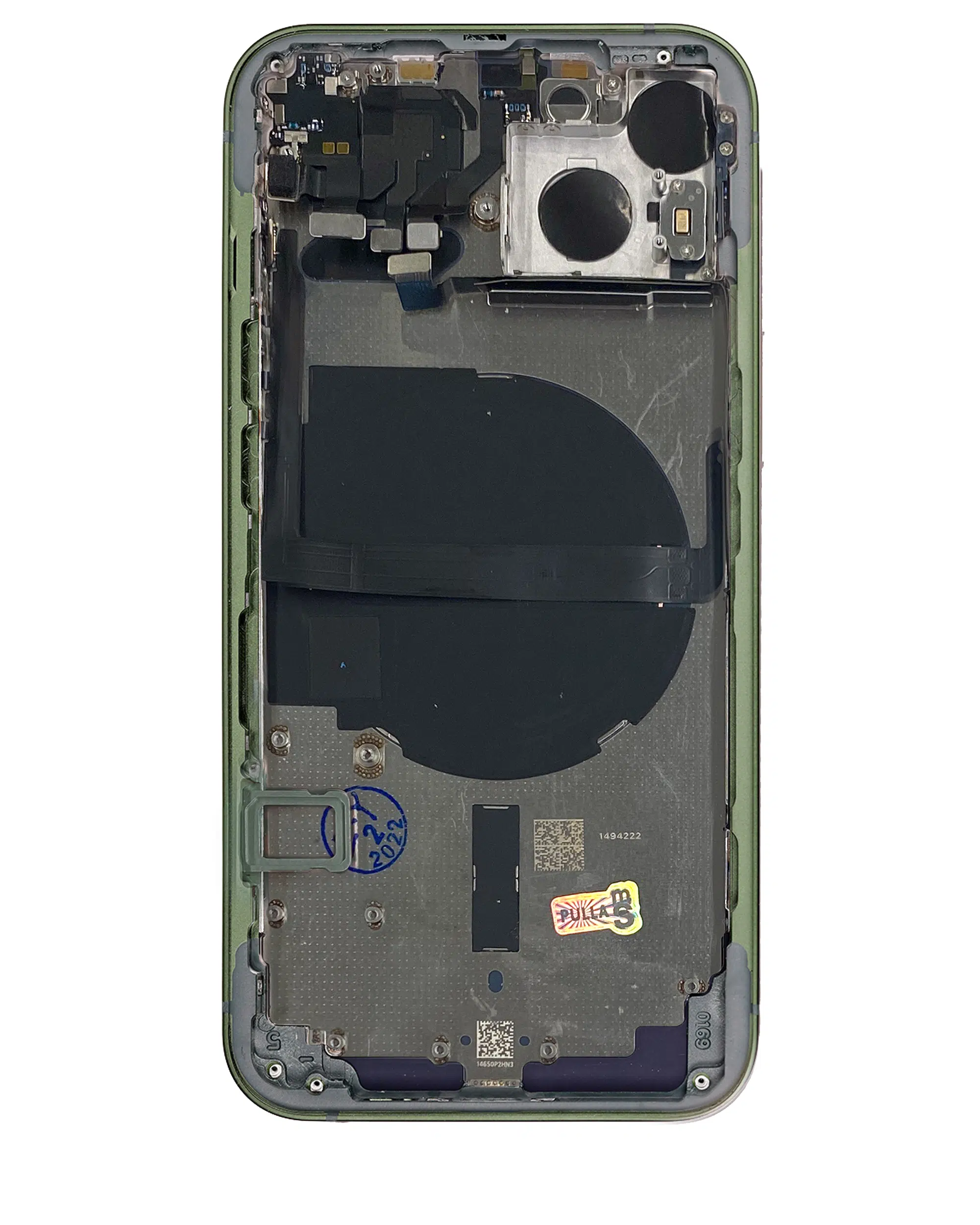 Arka Muhafaza, Küçük Bileşenlerle, Önceden Yüklenmiş, İphone 13 (ABD Versiyonu) ile Uyumlu (Kullanılan OEM Çekme:...