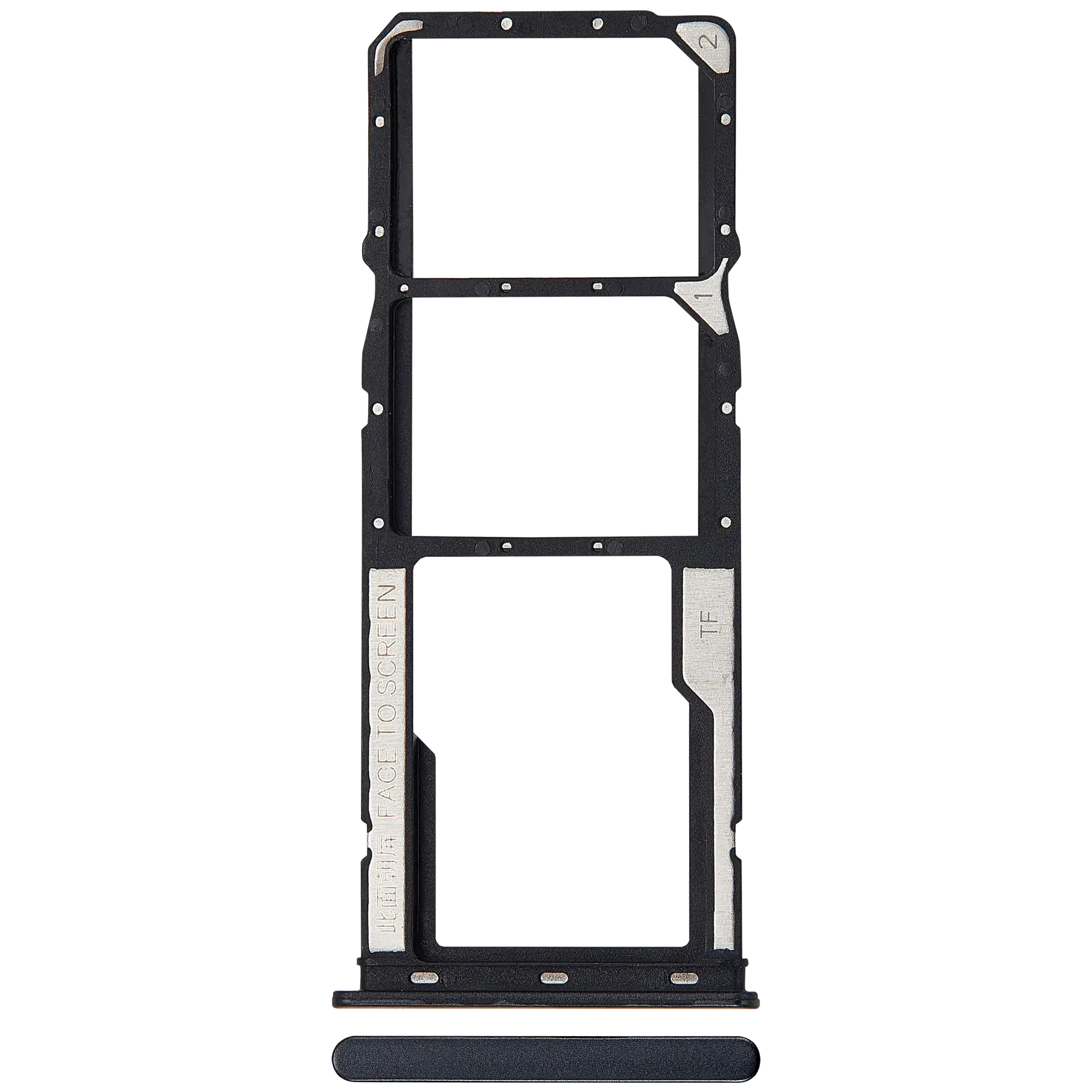 Xiaomi Redmi 10C İle Uyumlu Sim Kart Tepsisi (Grafit Gri)