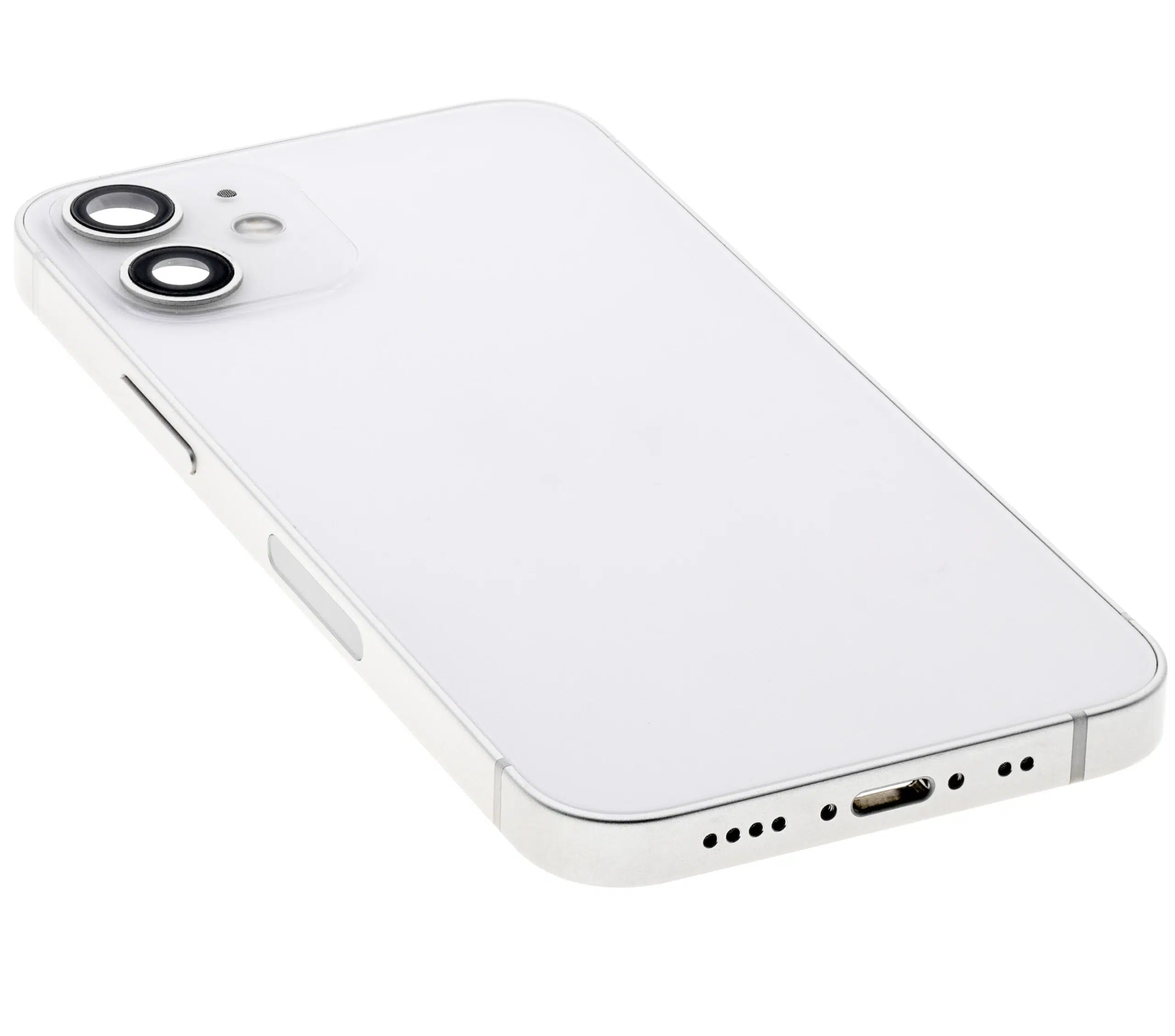 İphone 12 Mini İle Uyumlu Kasa Kapak Set Beyaz İçi DOLU (Logolu) %100 Orijinal Ürün Kasa