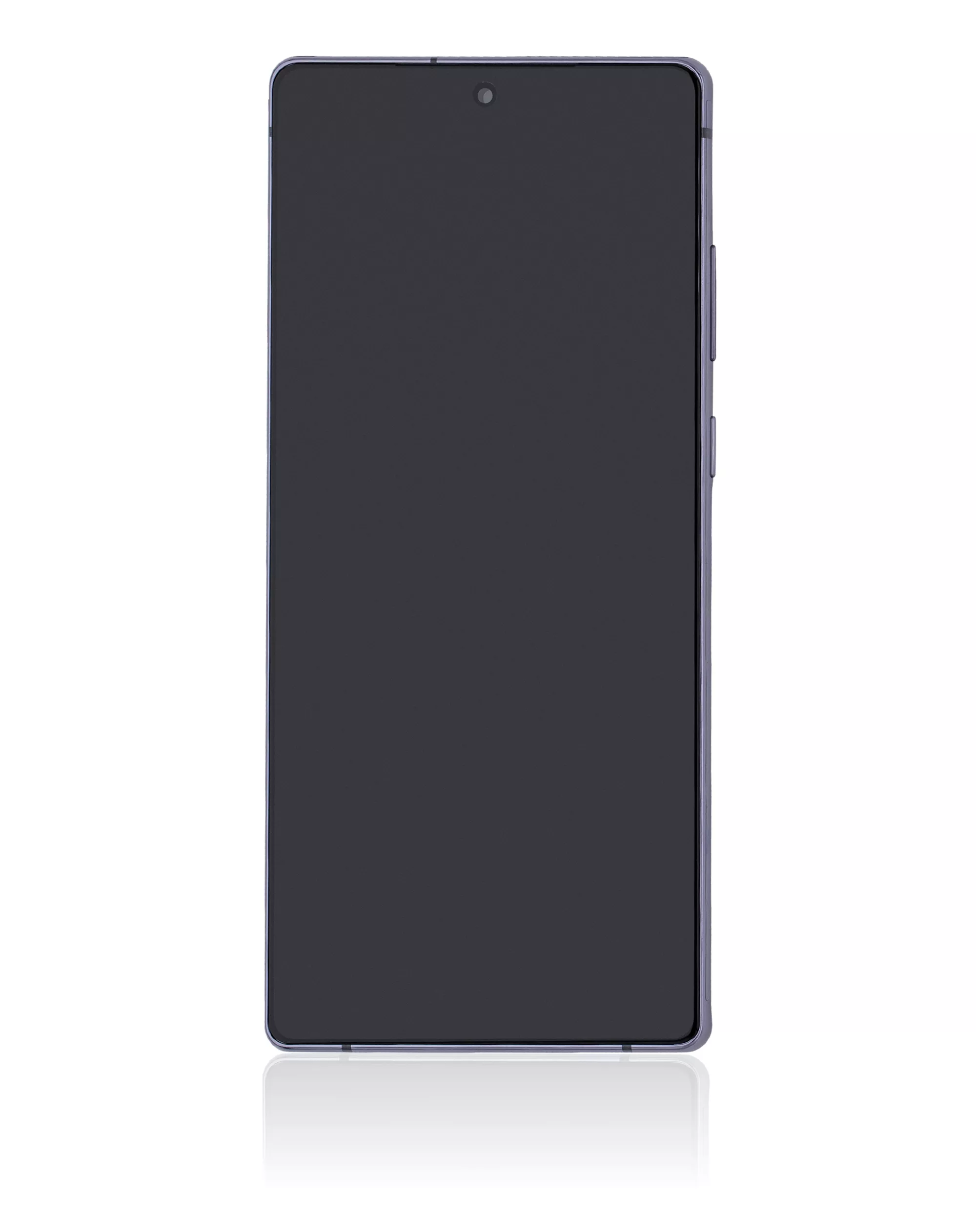 Samsung Galaxy Note 20 5G (Servis Paketi) (Mistik Gri) İle Uyumlu Çerçeveli OLED Montajı 