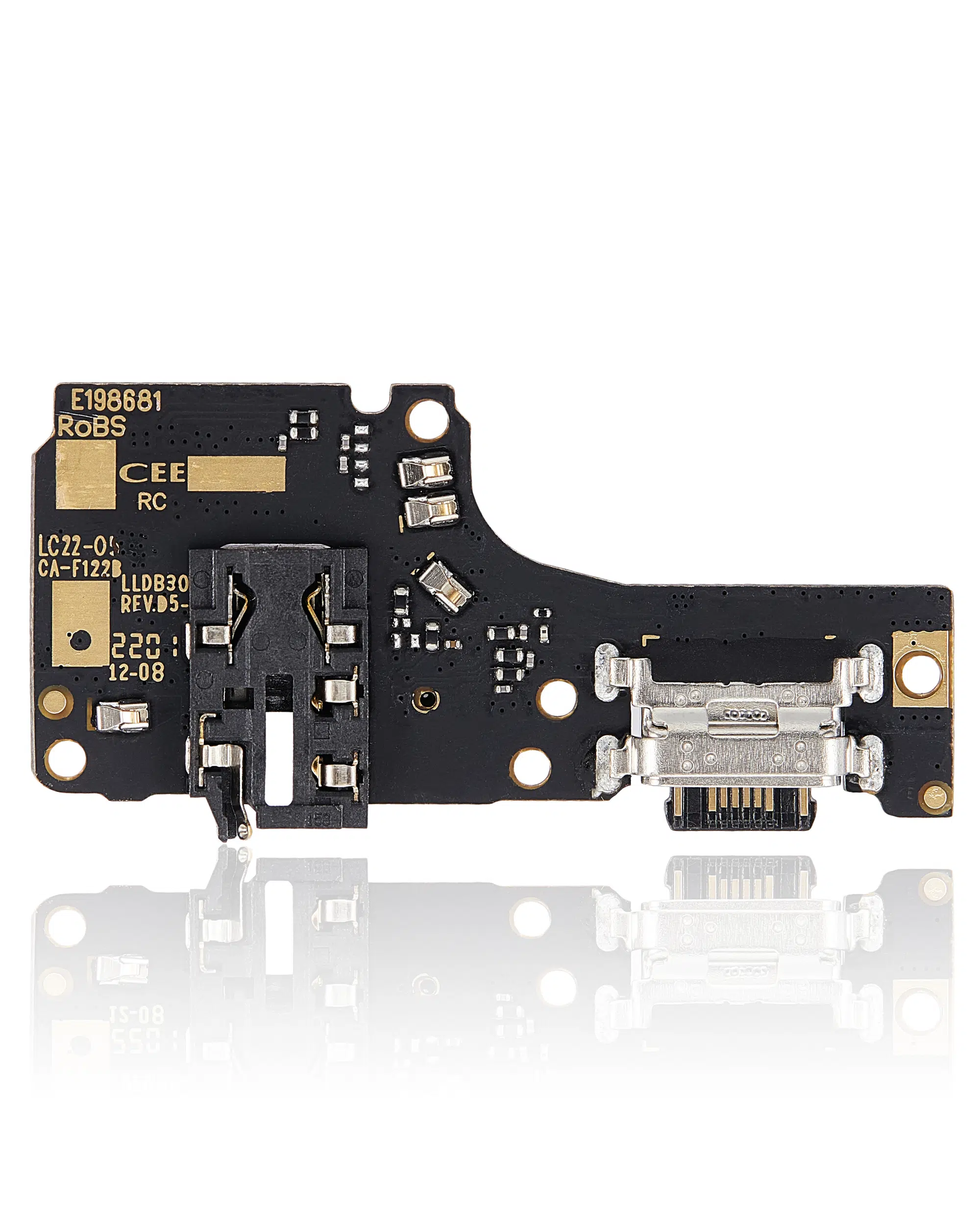 Xiaomi Redmi Note 10S İle Uyumlu PCB Kartı ile Şarj Bağlantı Noktası