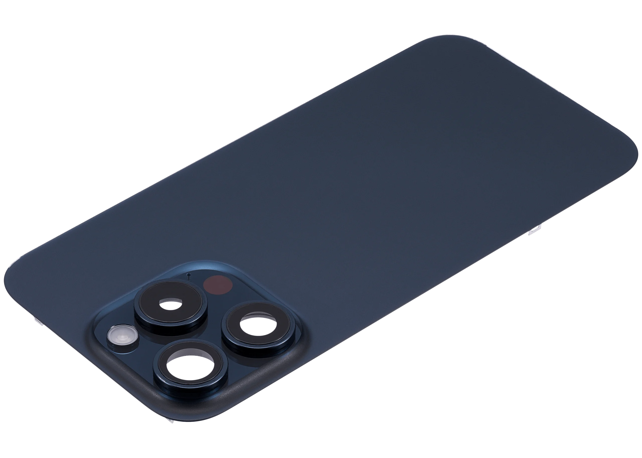 İphone 15 Pro İle Uyumlu Arka Cam Kapak Çelik Plakalı Kablosuz NFC Şarjlı MagSafe Mıknatıslı