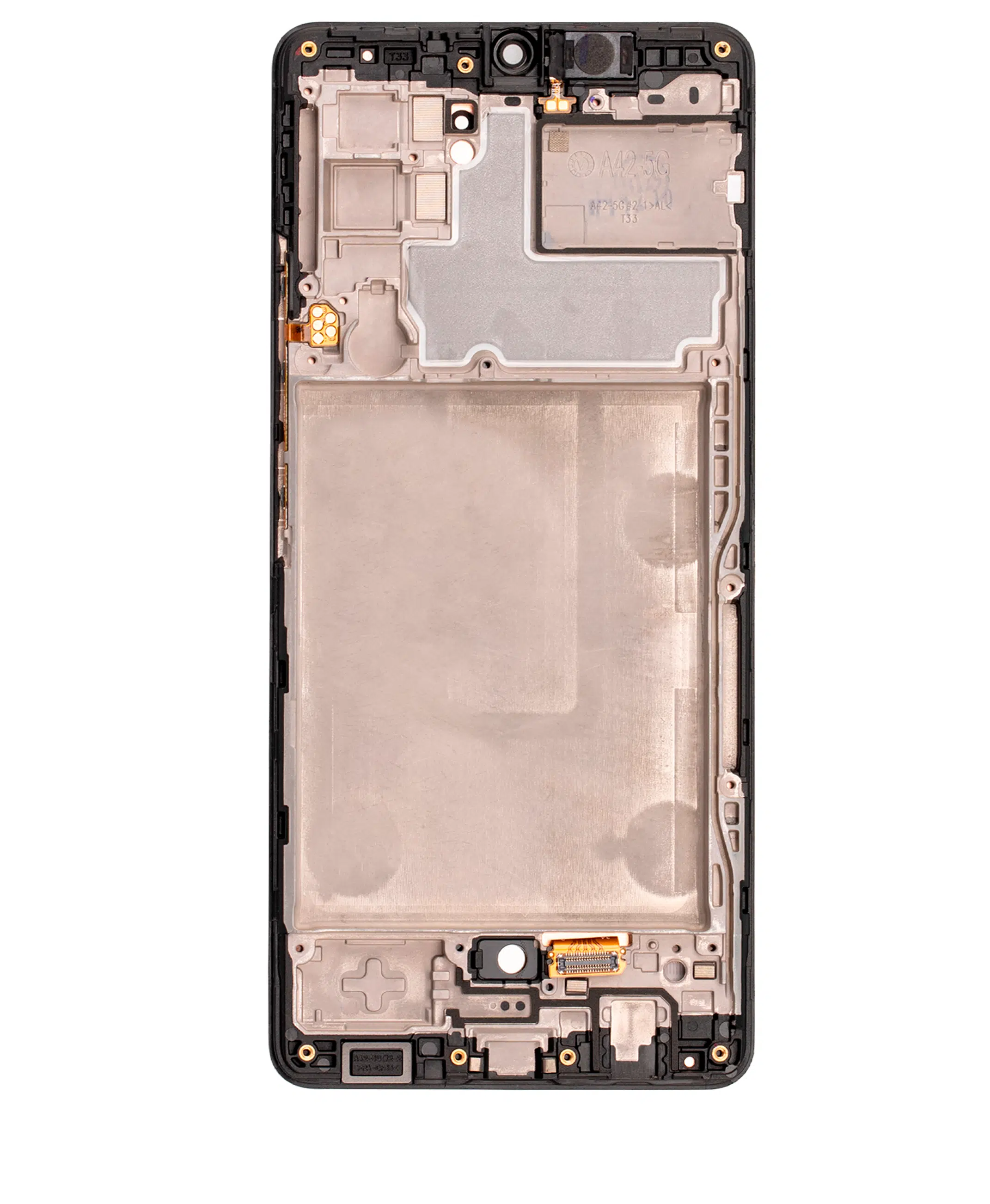 Samsung Galaxy A42 5G (A426 / 2020) (Servis Paketi) (Prizma Yapısı) Uyumlu Çerçeveli OLED Montajı... 