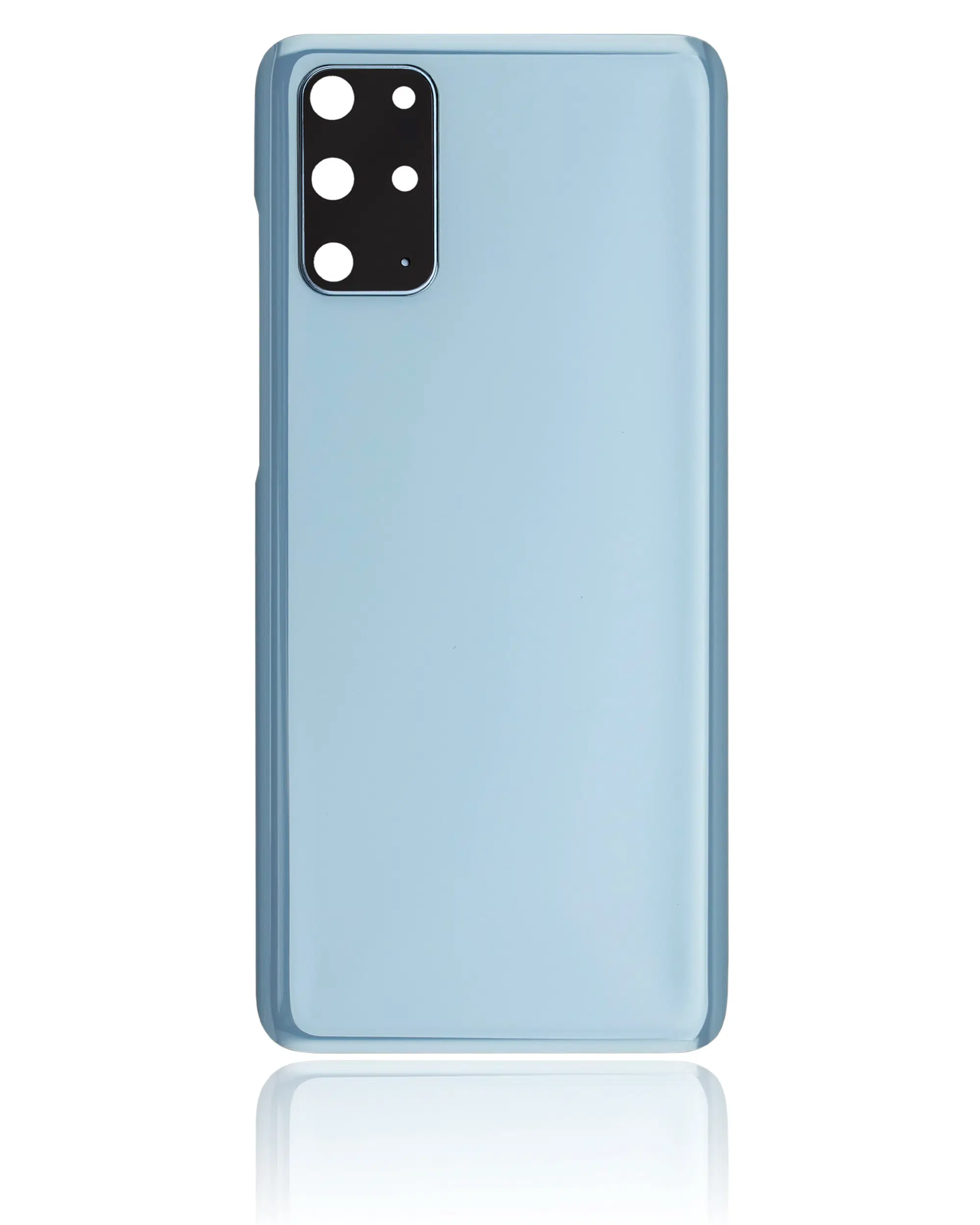 Samsung Galaxy S20 Plus İle Uyumlu Kamera Lensli Arka Kapak Camı (Servis Paketi) (Bulut Mavisi) 
