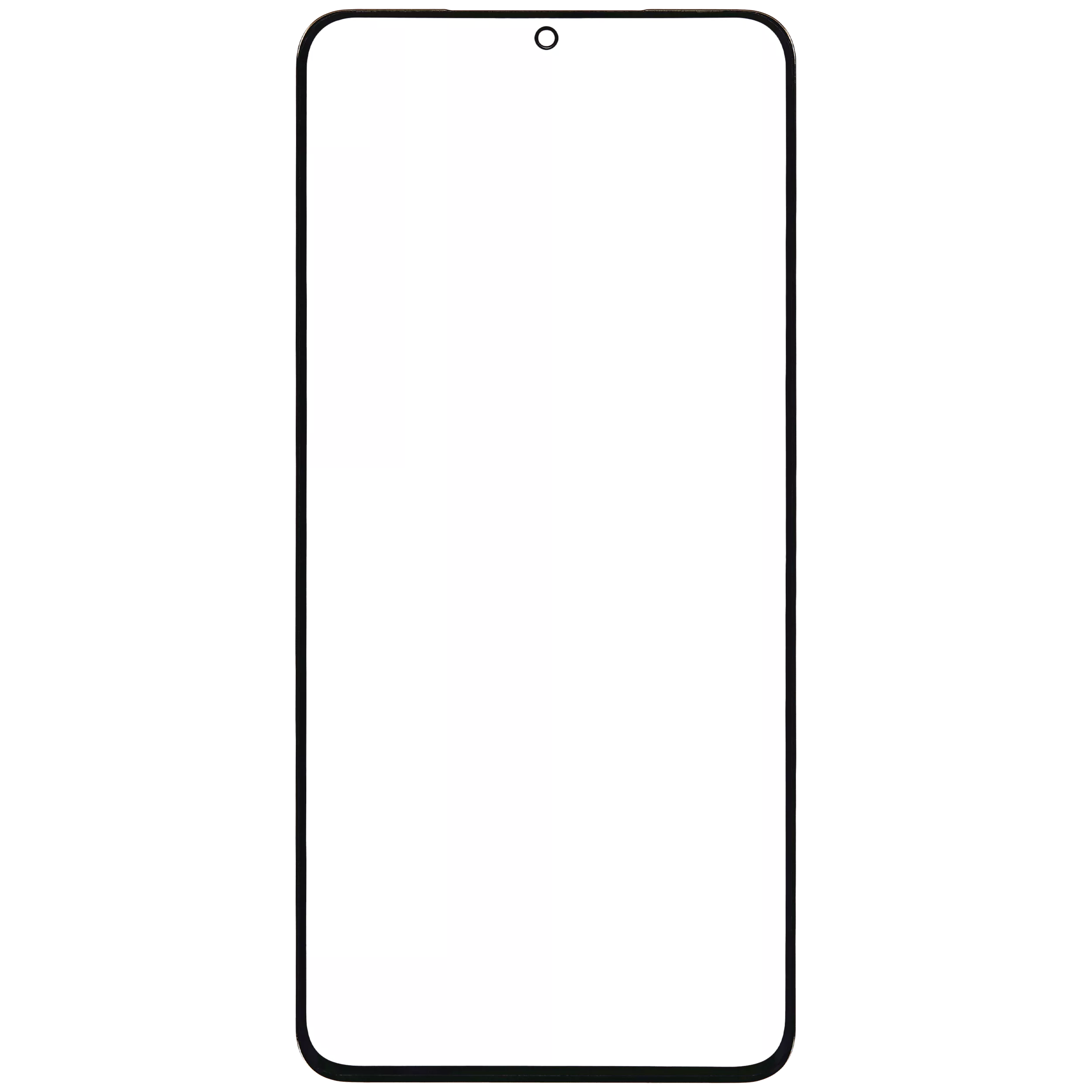 Samsung Galaxy S20 Plus İle OCA Önceden Yüklenmiş Uyumlu 2'si 1 Arada Ön Cam 
