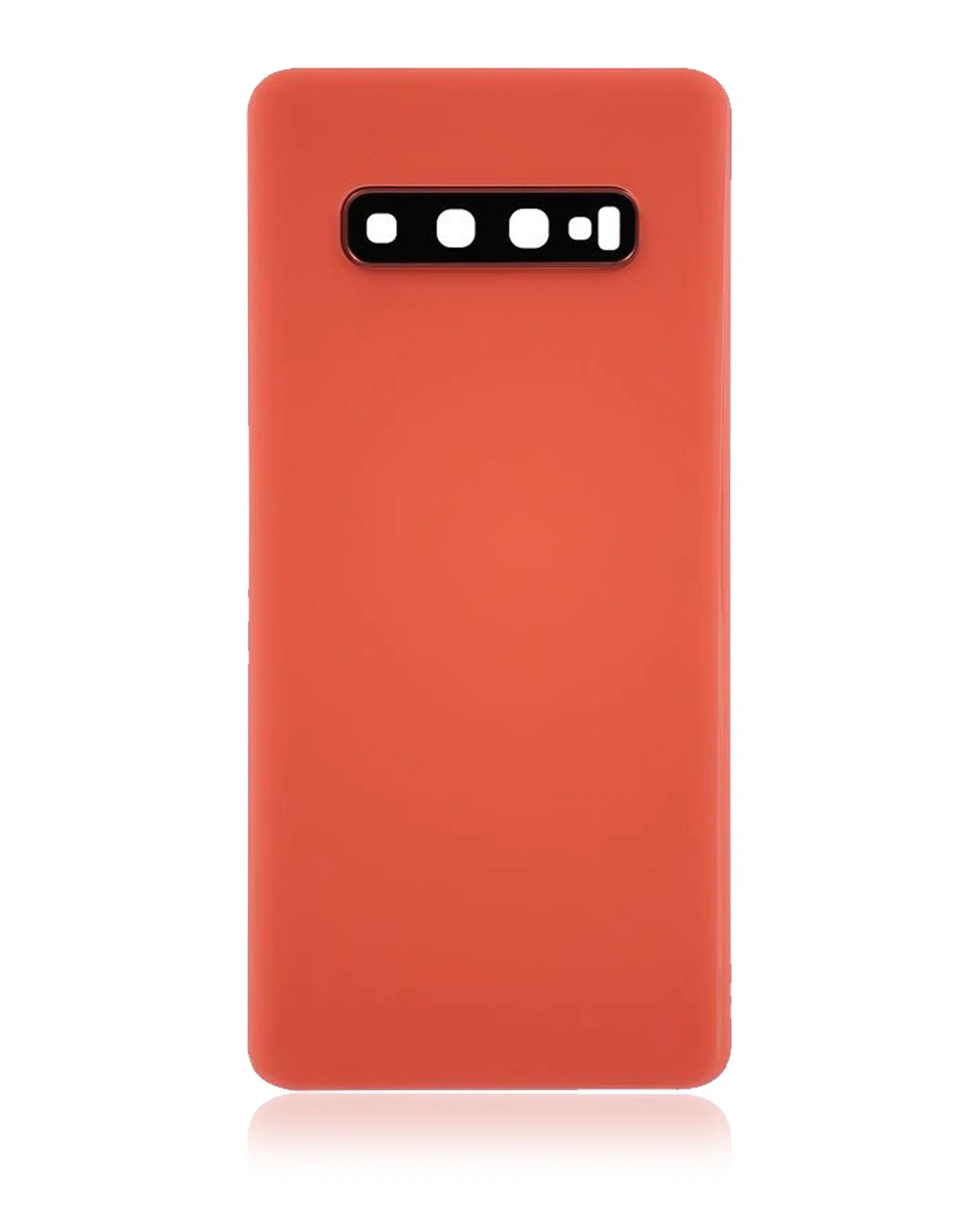 Arka kapak Camı Kamera Lensli Samsung Galaxy S10 Plus (Servis Paketi) (Flamingo Pi... 
