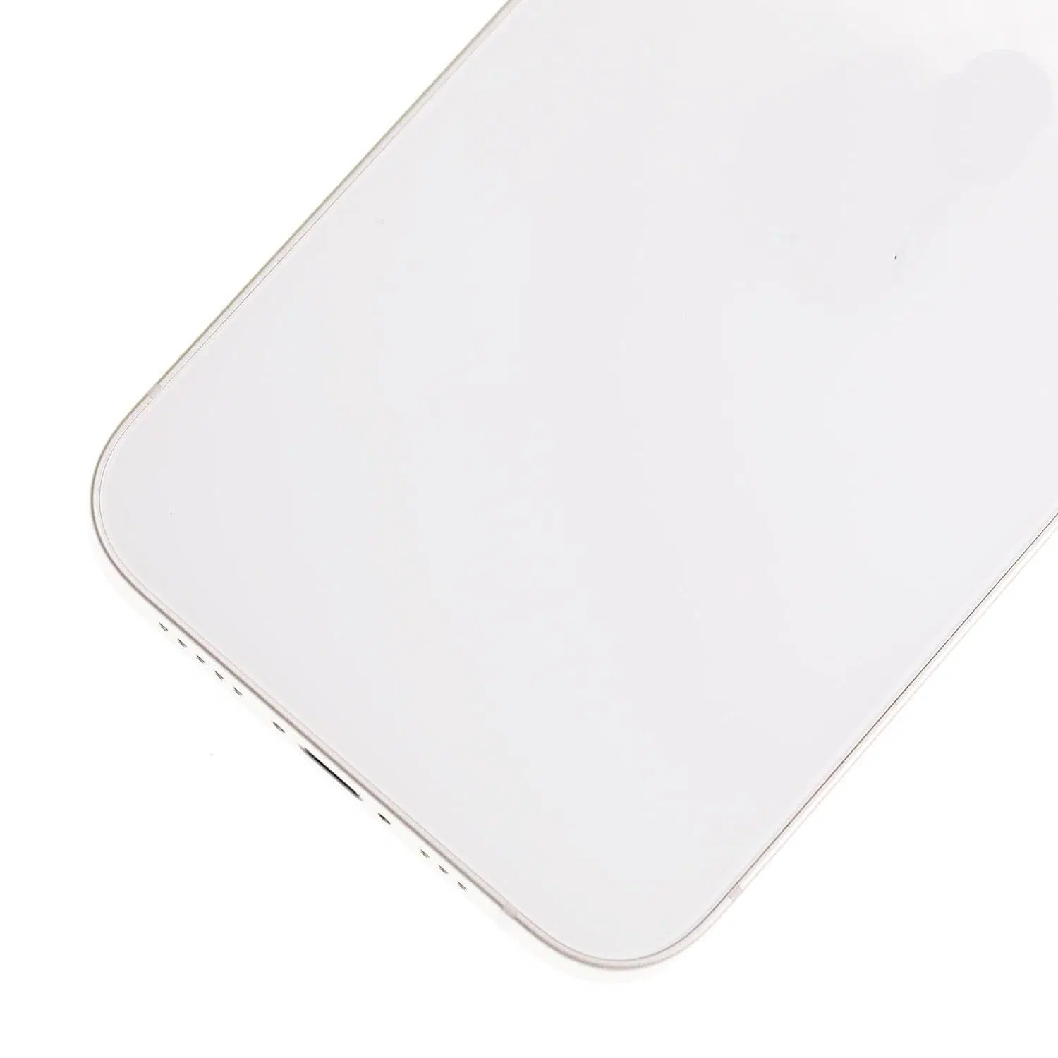 İphone 13 İle Uyumlu Kasa Kapak Set Beyaz İçi Boş (Logolu) 1/1 Kasa