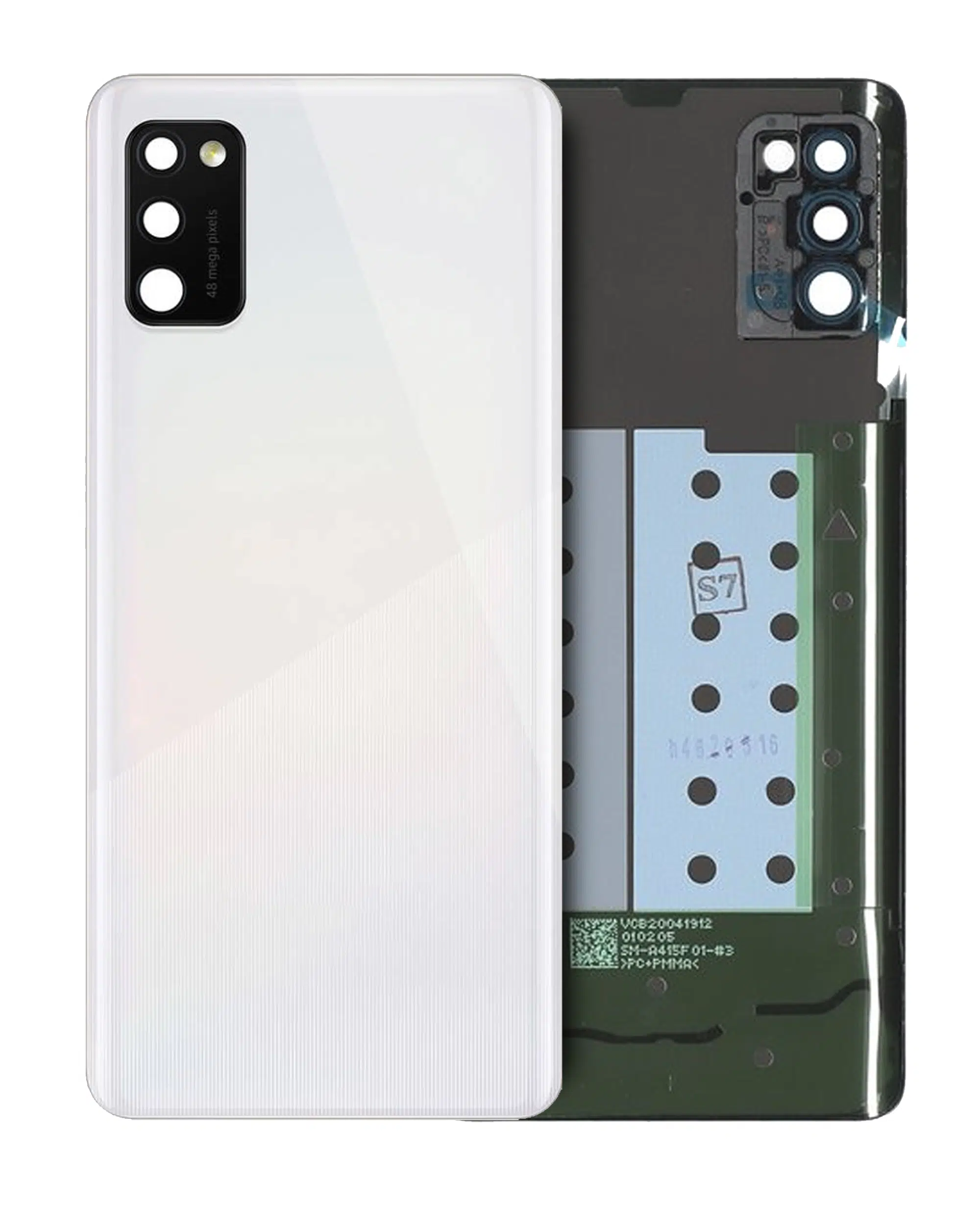Arka Kapak Camı Kamera Lensli Samsung Galaxy A41 (A415 / 2020) (Servis Paketi)