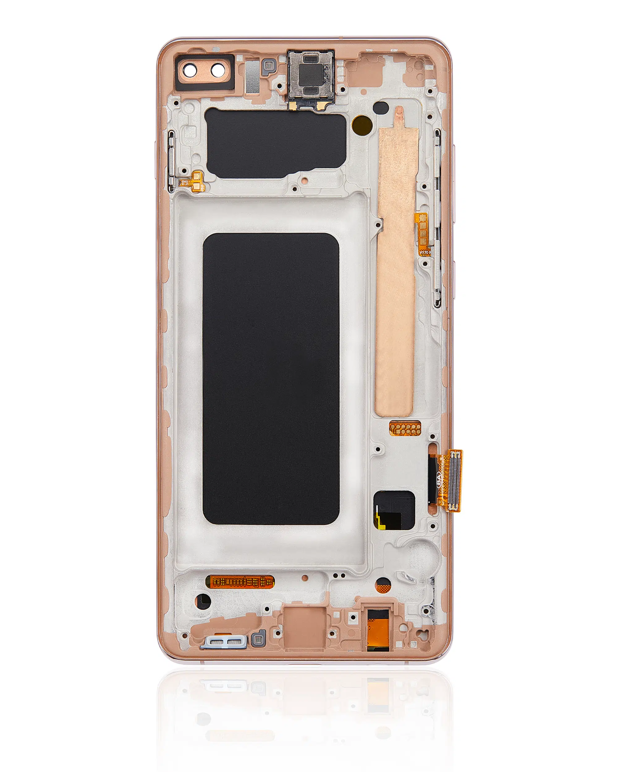 Samsung Galaxy S10 Plus İle Uyumlu Çerçeveli (Parmak İzi Sensörsüz) LCD Ekranı(Sonraki... 