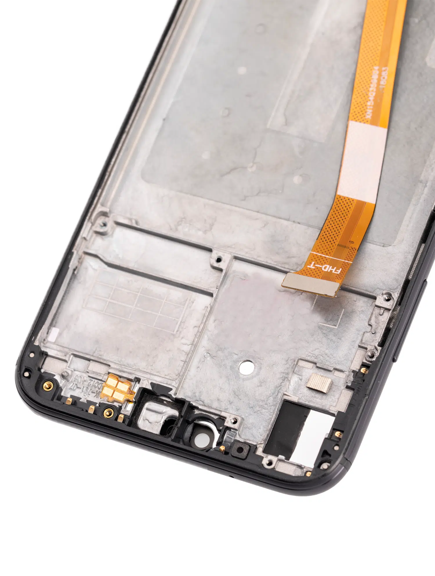 Huawei Nova 3e ile Uyumlu Çerçeveli Ekran Dokunmatik %100 Orijinal Ürün Siyah