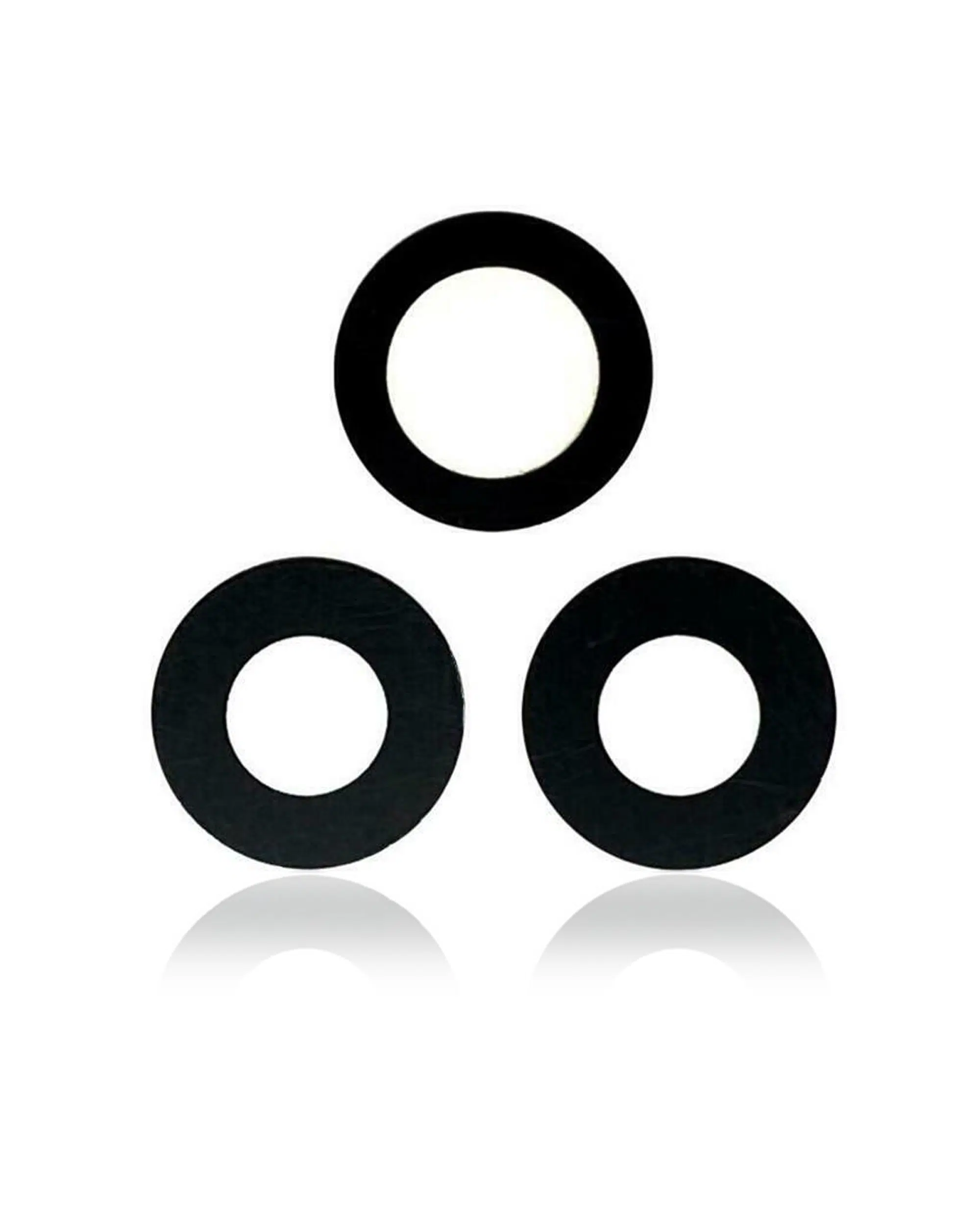 İphone 13 ProArka Kamera (Orijinal) Lensi (Yalnızca Cam) Yapışkanlı (3 Parça Set)