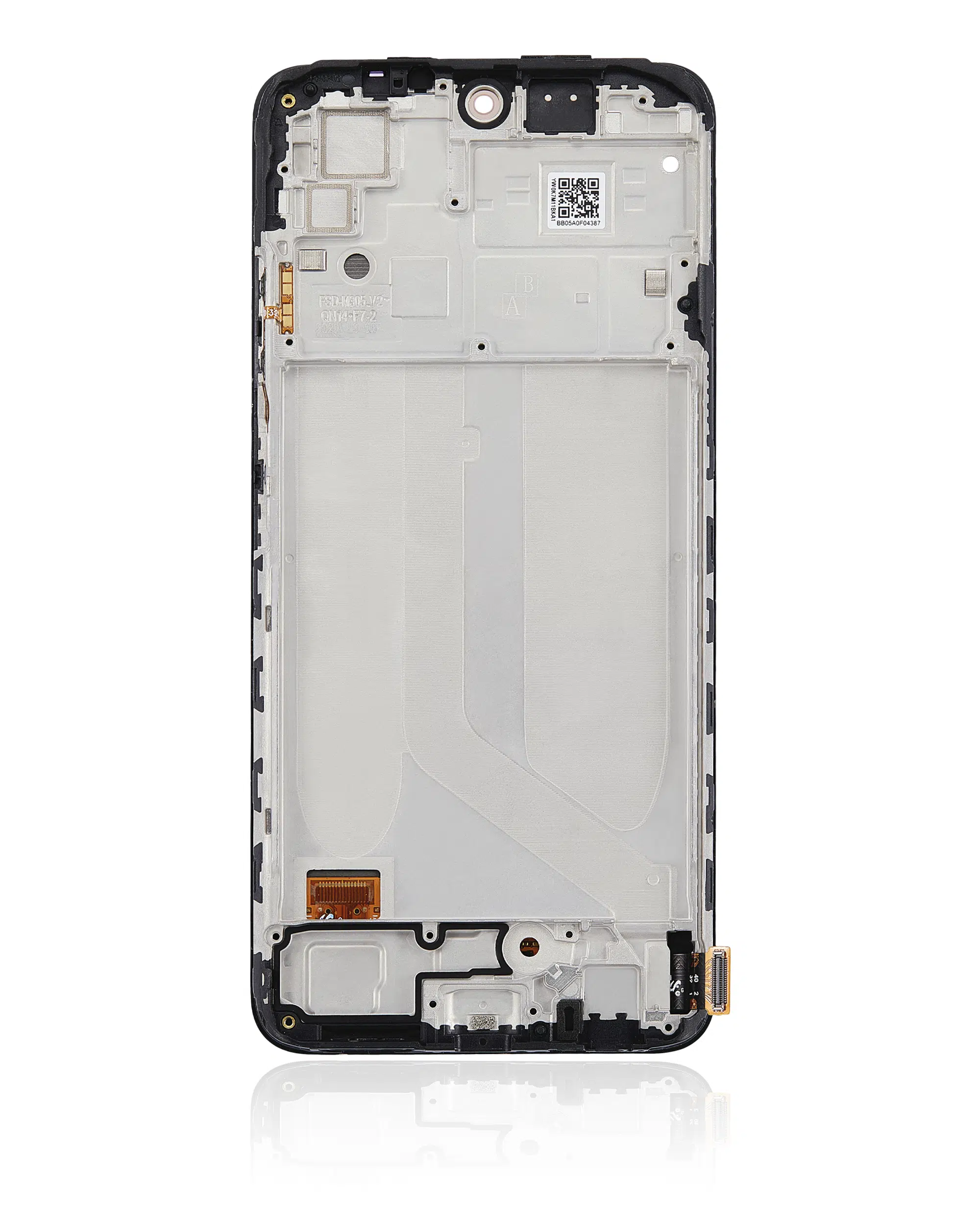 Xiaomi Redmi Note 10 4G / Redmi Note 10S (Aftermarket Plus) İle Uyumlu Çerçeveli OLED Meclisi ...