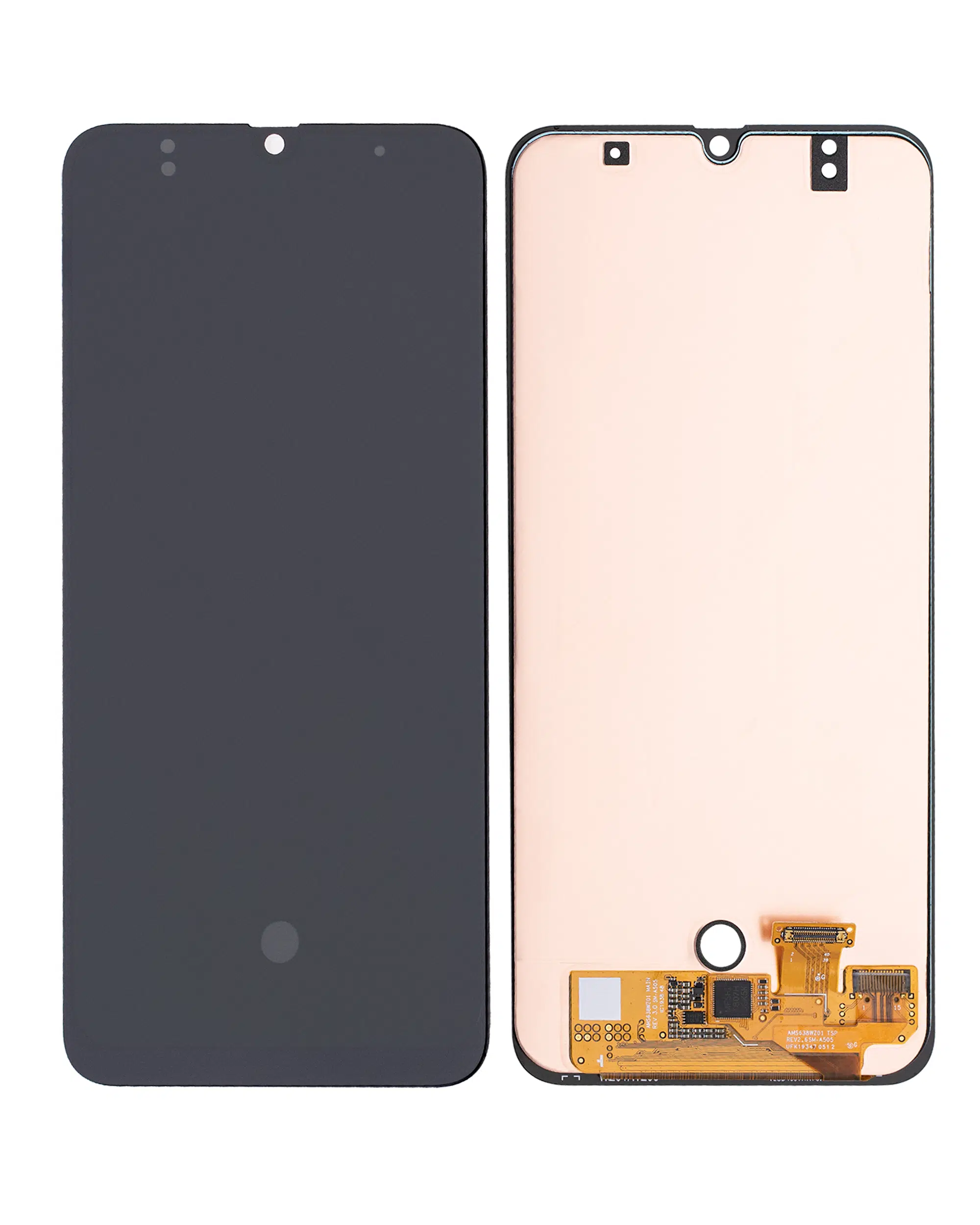 Çerçevesiz OLED Montajı (Parmak İzi Sensörlü) Samsung Galaxy A50 (A505 / 201... 