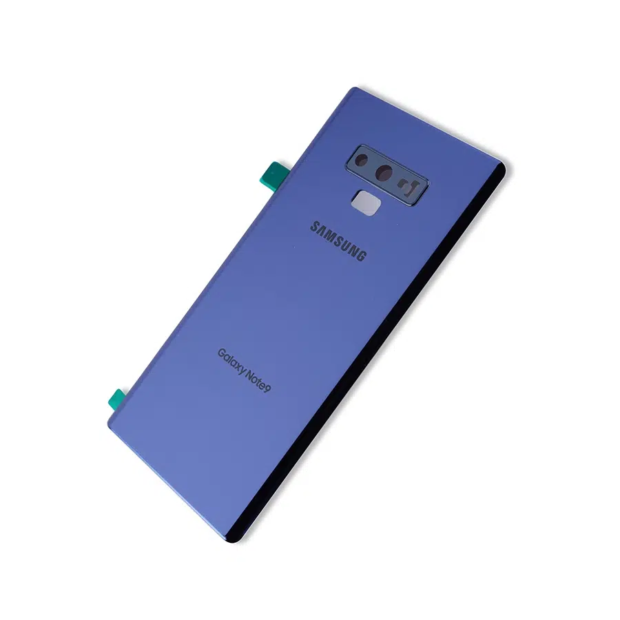 Samsung Galaxy Note 9 İle Uyumlu Kamera Lensli Arka Kapak Camı