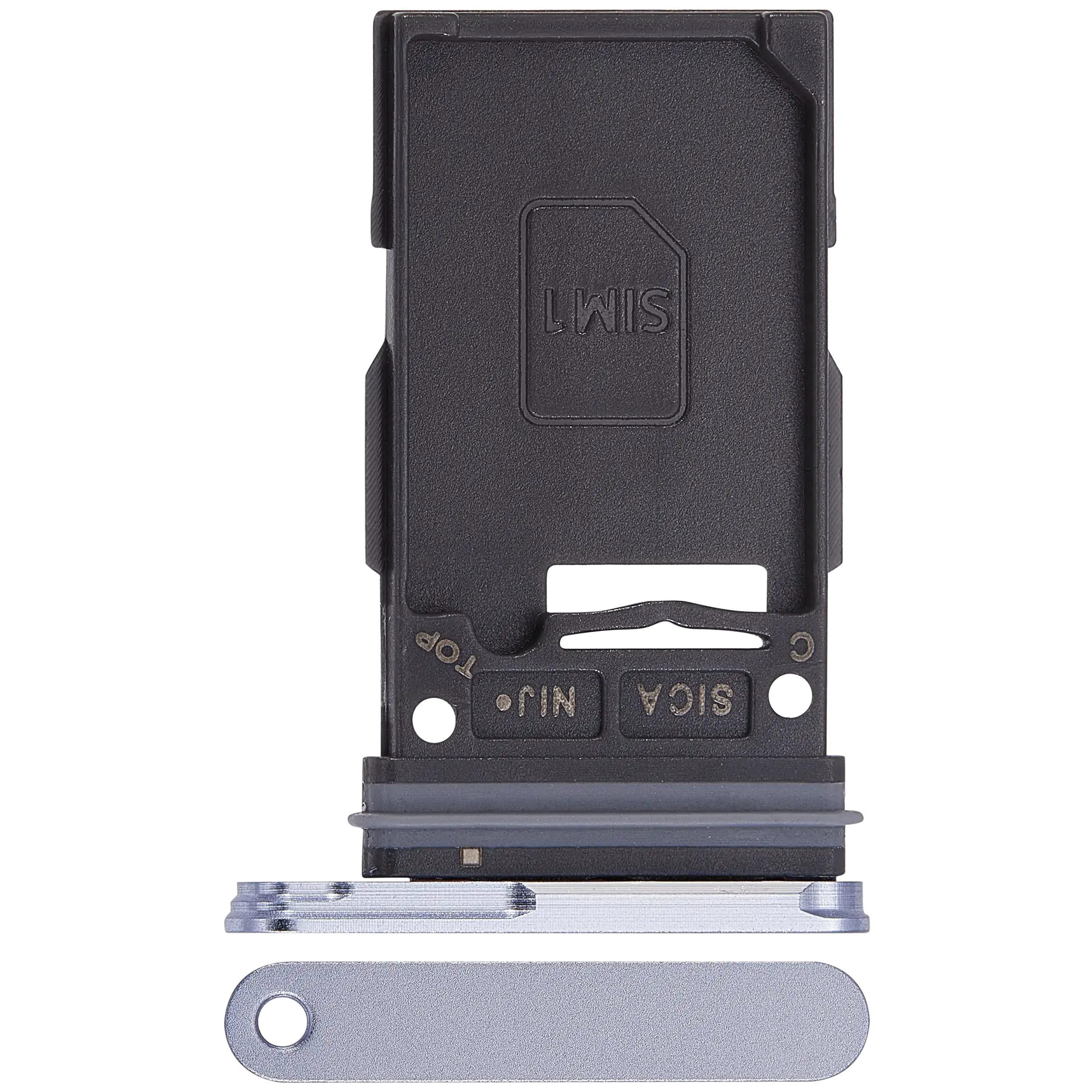 Samsung Galaxy S25 Plusile Uyumlu Tek Sim Kart Tepsisi (Iceblue)