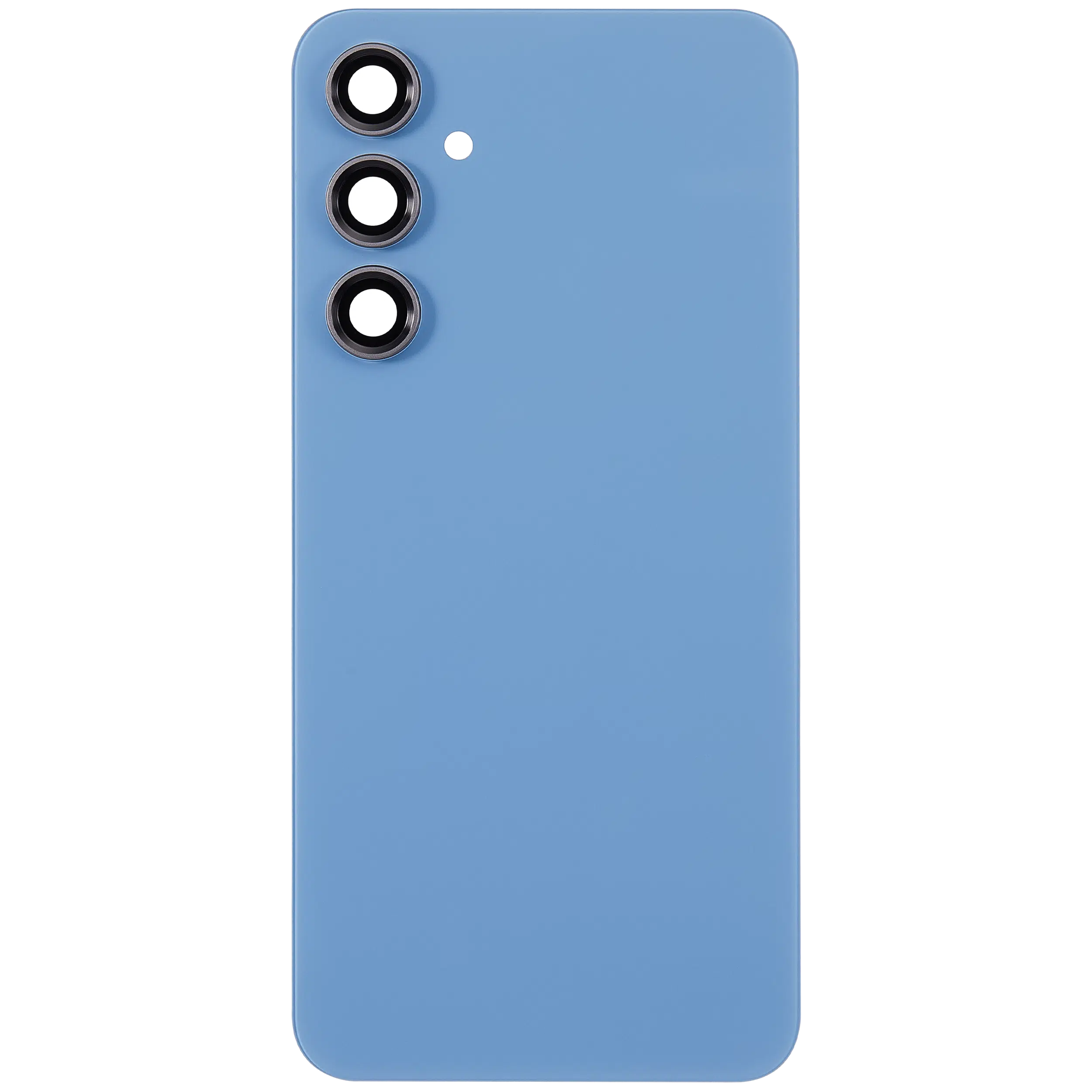 Arka kapak Camı Kamera Lensli Samsung Galaxy S23 FE 5G (Aftermarket Plus) (İndigo) ile Uyumlu... 