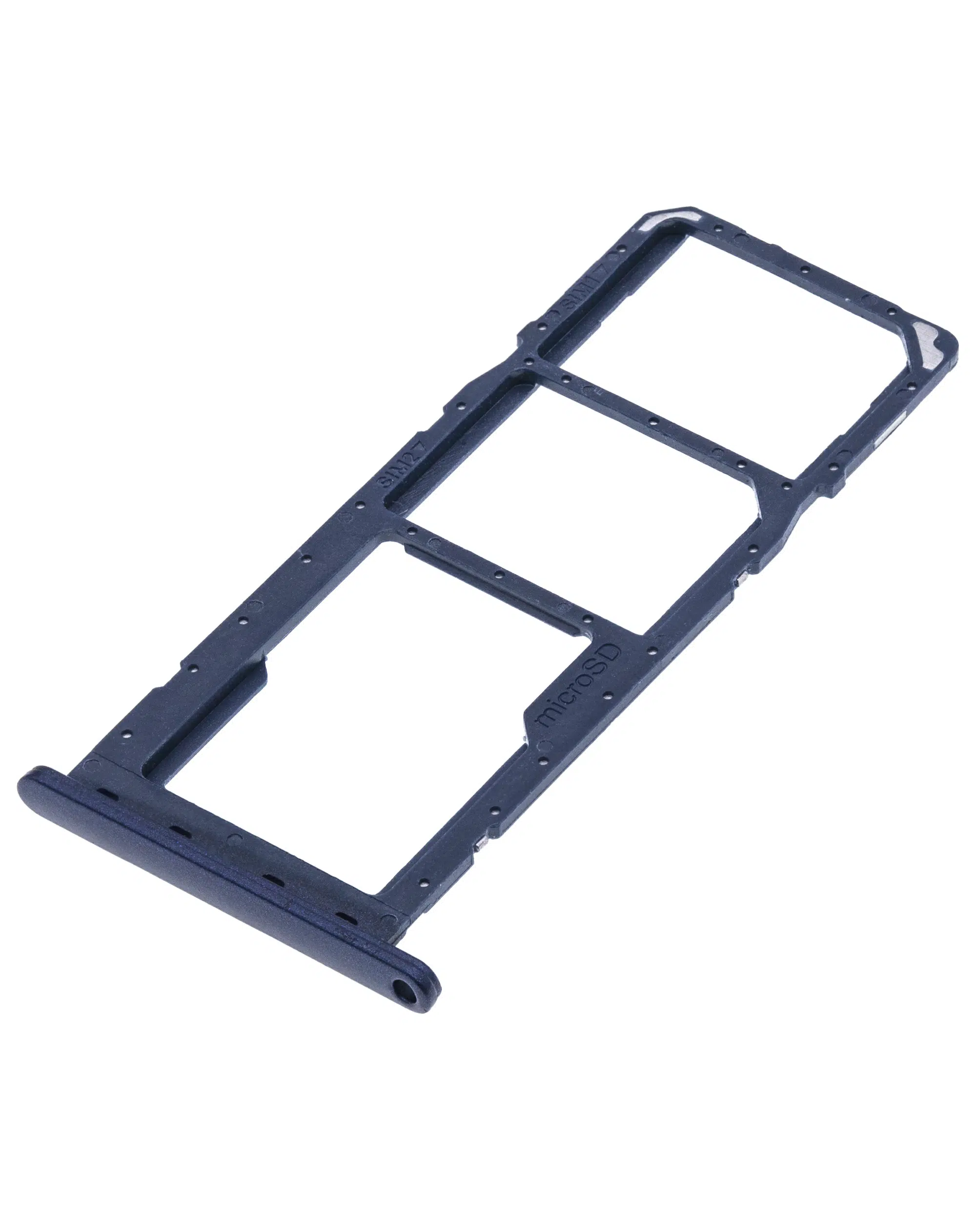 Samsung Galaxy A02S (A025 / 2020) / A03 (A035 / 2021) (Mavi) İle Uyumlu Çift Sim Kart Tepsisi 