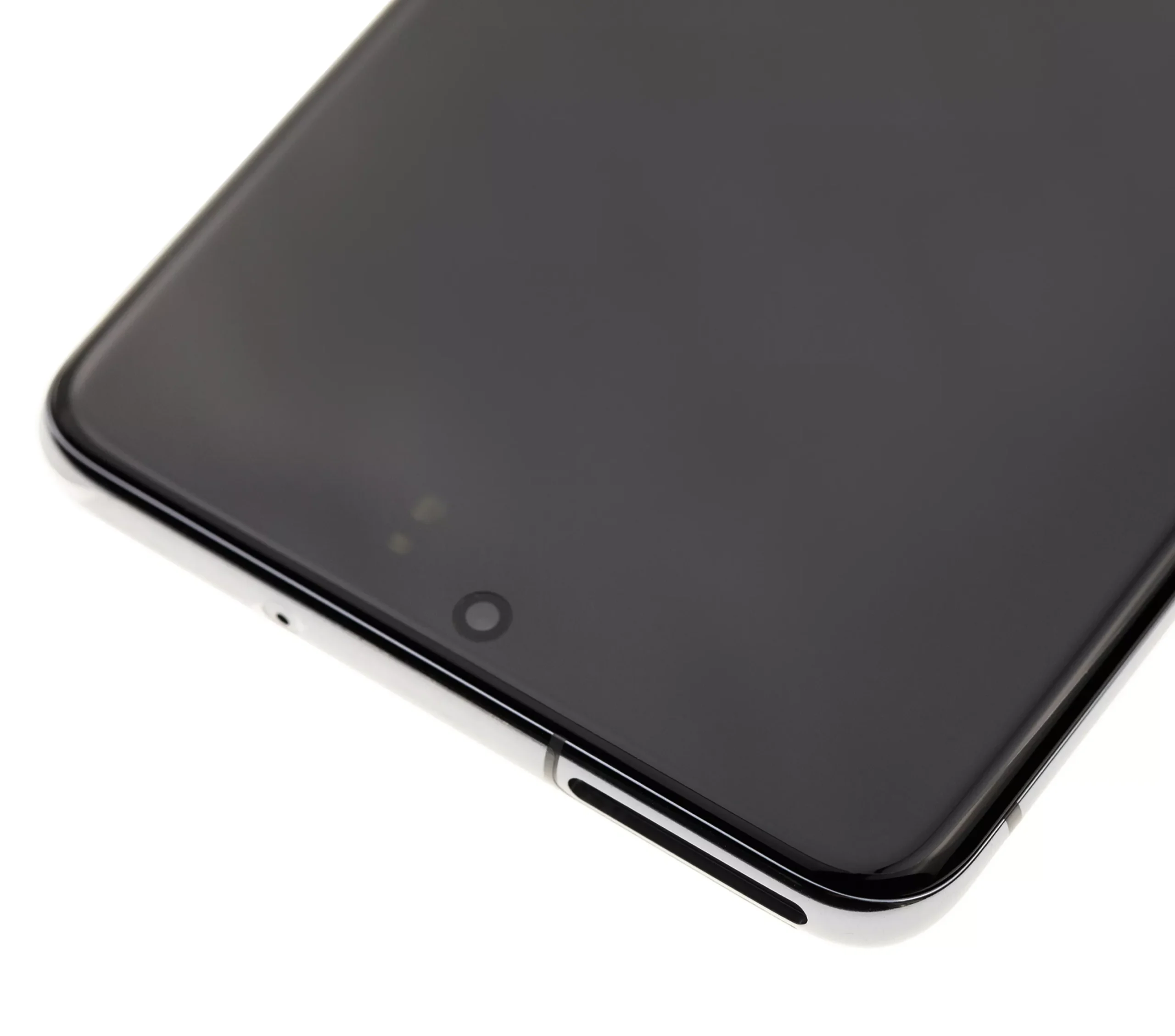 Samsung Galaxy S20 Plus 5G (Servis Paketi) (Kozmik Gri) İle Uyumlu Çerçeveli OLED Montajı 