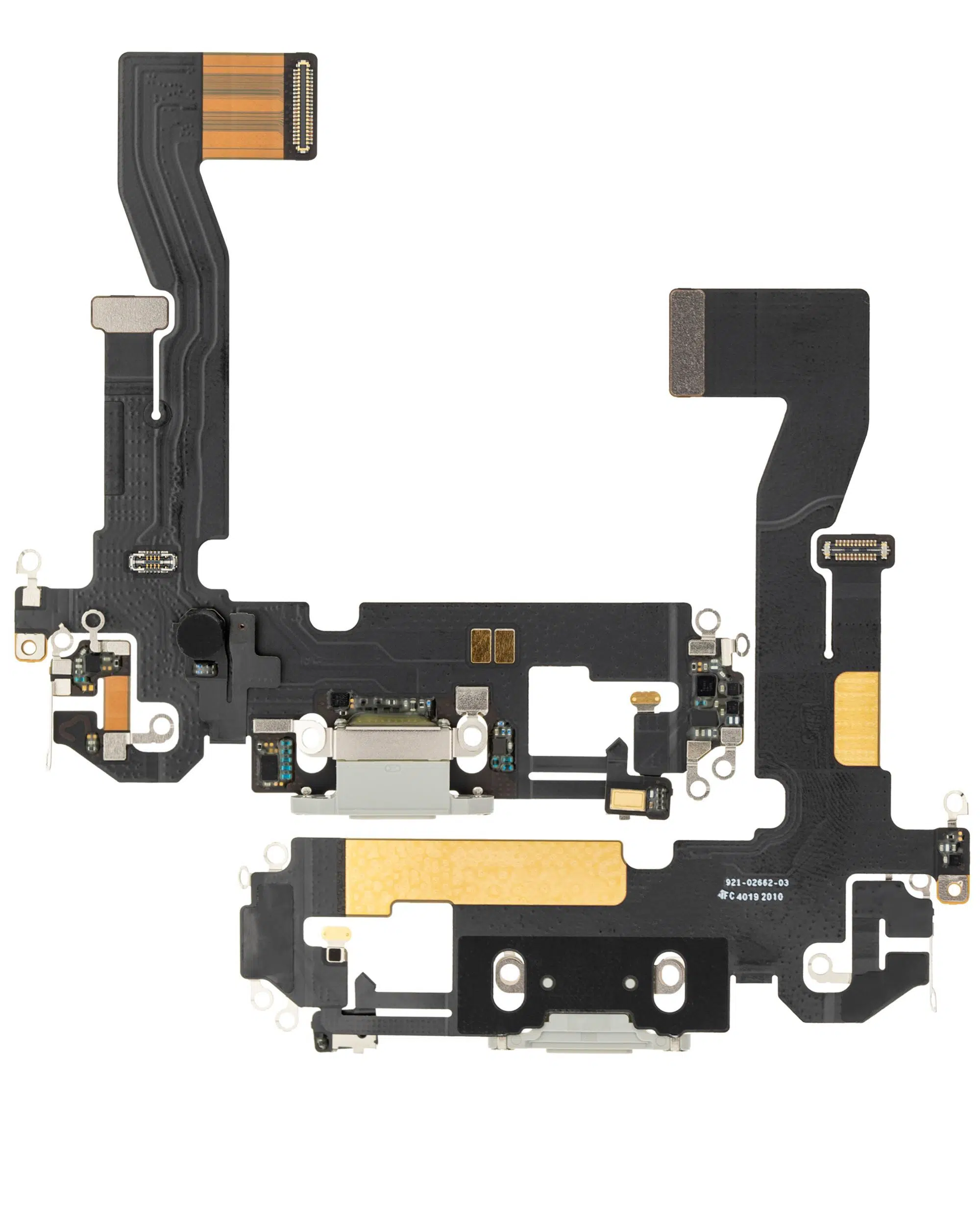 İphone 12/12 Pro ile Uyumlu Şarj Portu Filmi Kablo (Kullanılan OEM Çekme) (Gümüş) (%100 Orijinal Ürün)