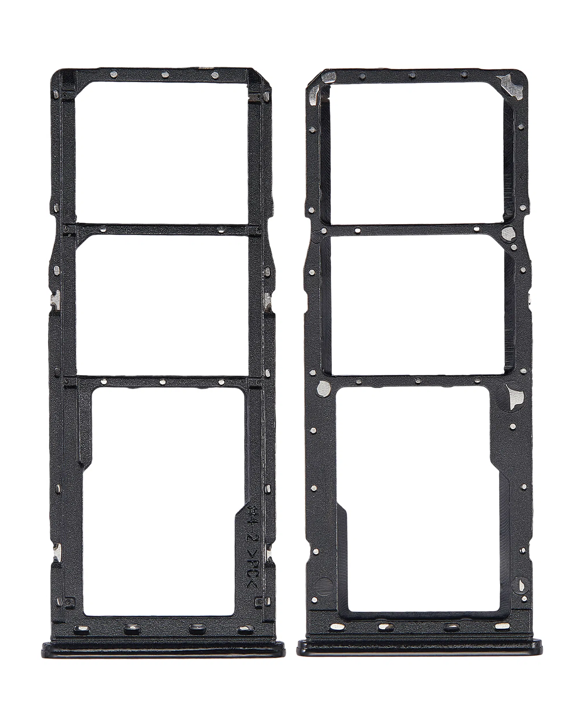 Samsung Galaxy M30 İle Uyumlu Çift Sim Kart Tepsisi (M305 / 2019) (Siyah)