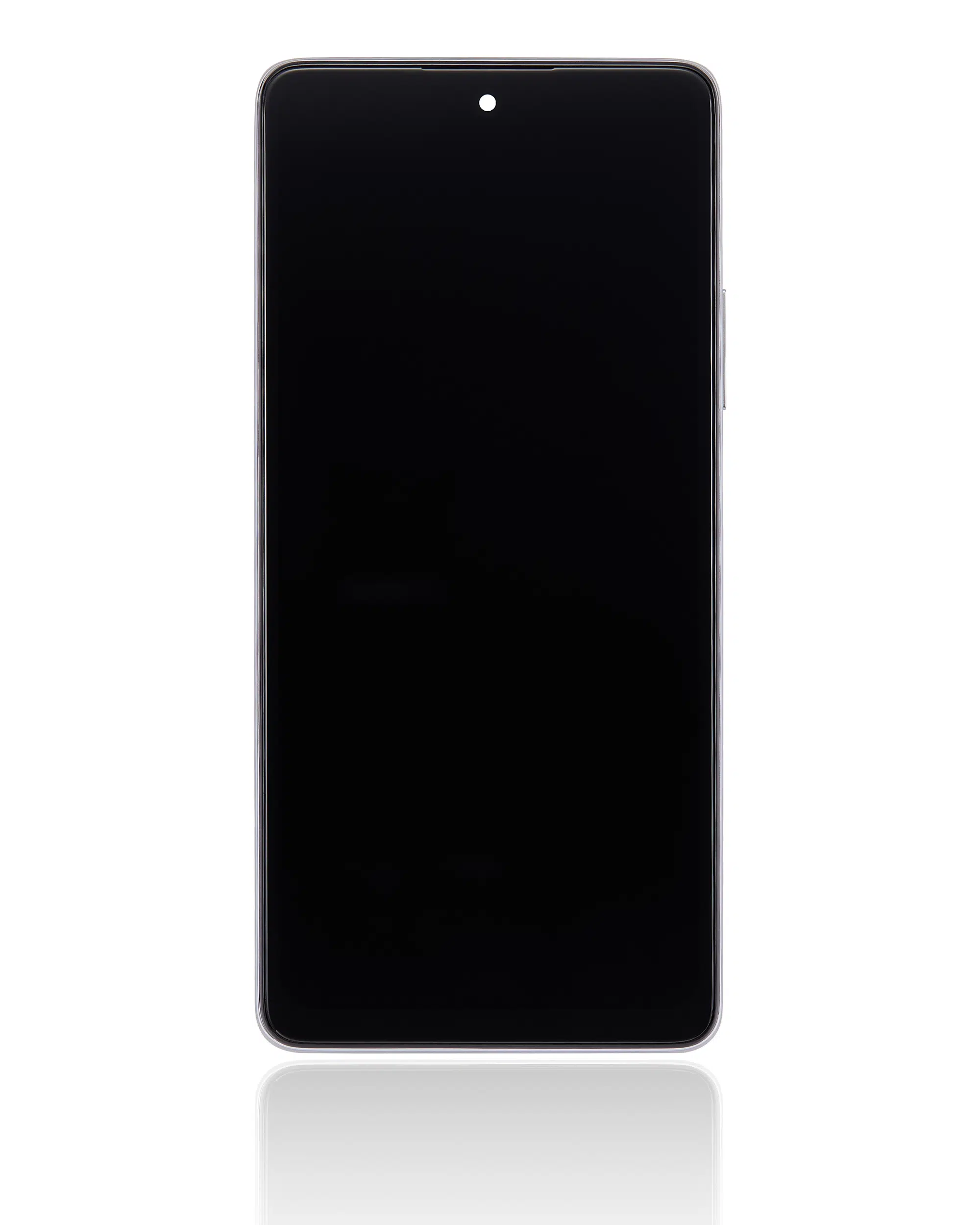 Xiaomi Mi 11T Pro ile Uyumlu Çerçeveli Ekran Dokunmatik (Beyaz) (%100 Orijinal Ürün)