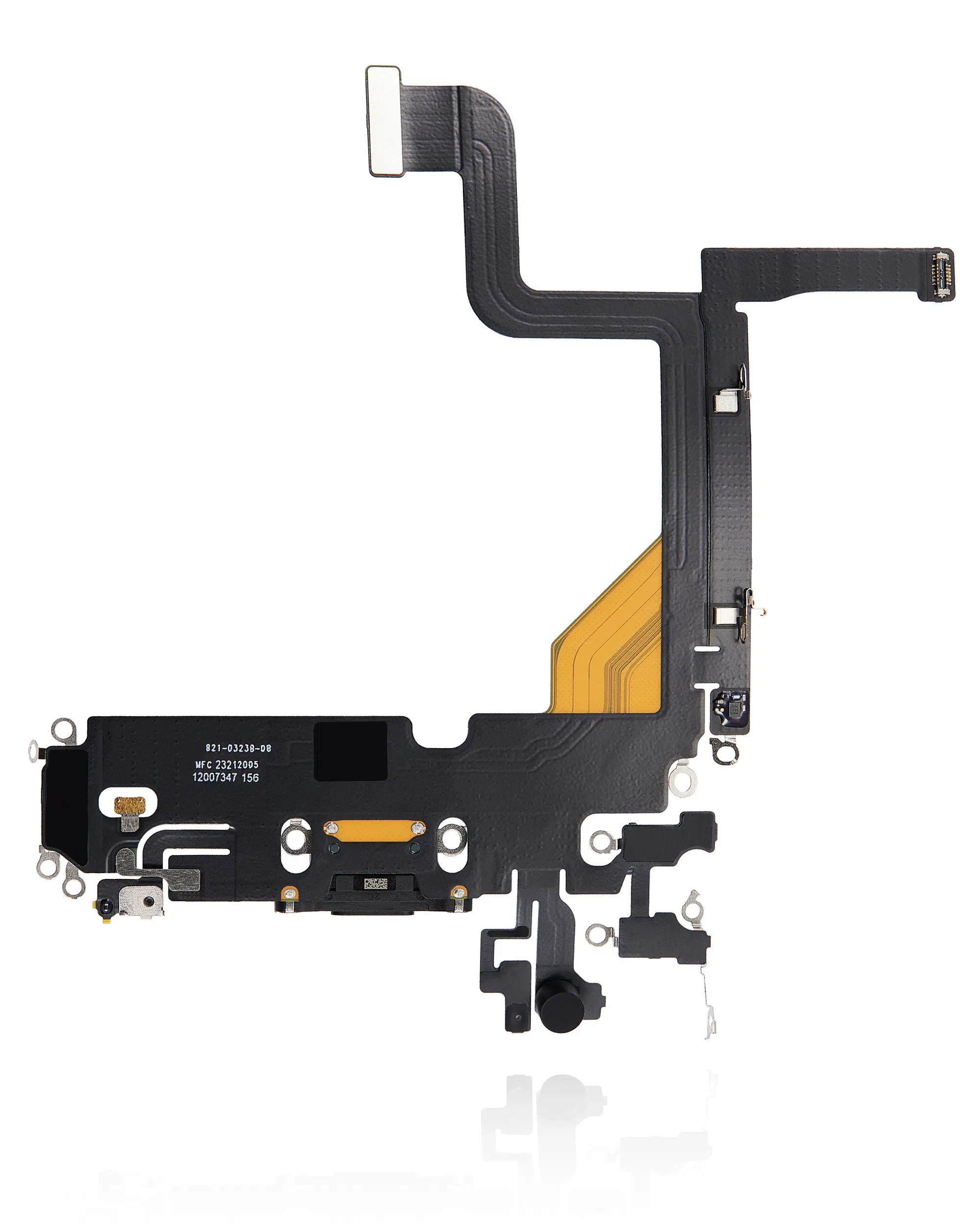 İphone 13 Pro ile Uyumlu Şarj Portu Filmi Kablo (Kullanılan OEM Çekme) (Grafit) (%100 Orijinal Ürün)