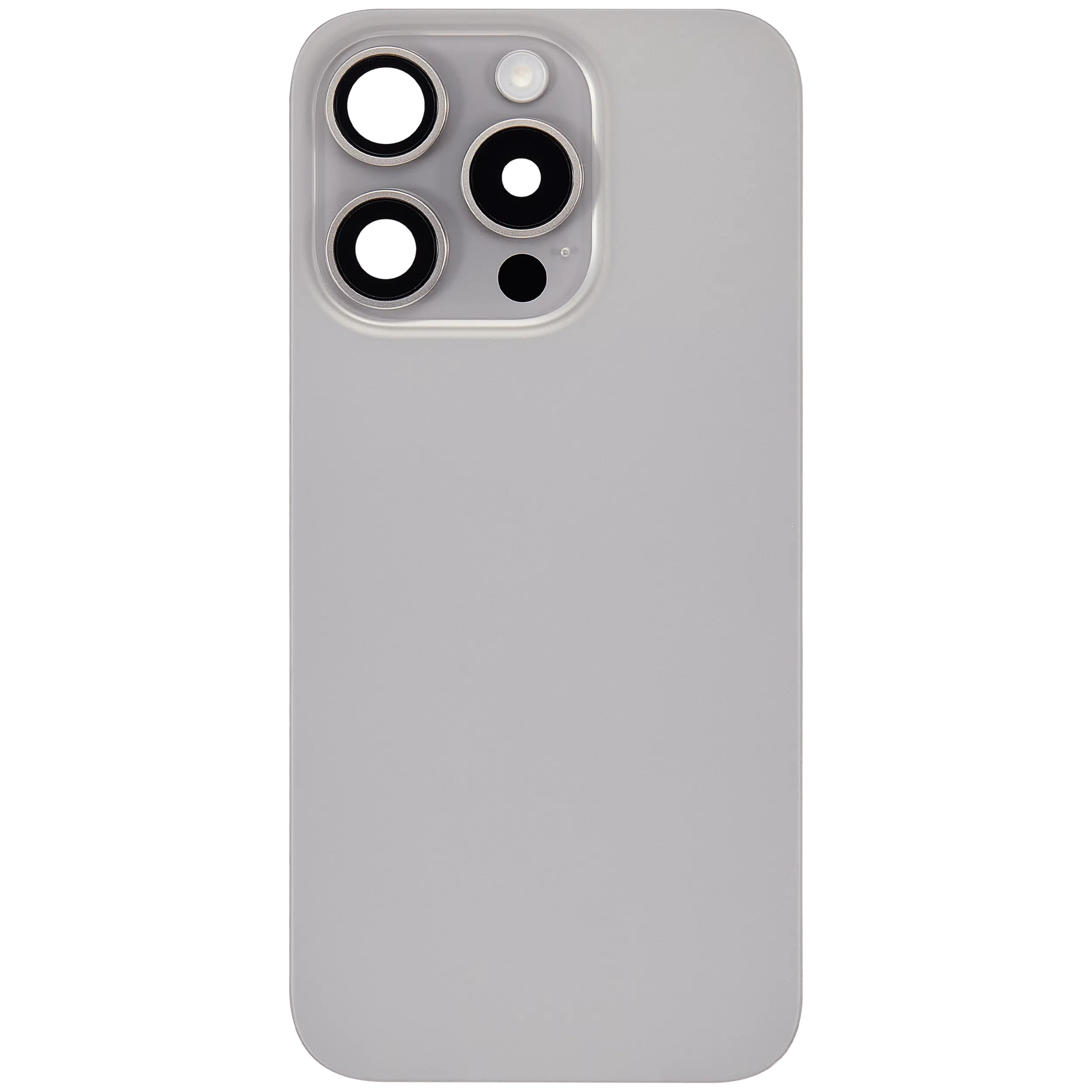 İphone 15 Pro İle Uyumlu Arka Cam Kapak Çelik Plakalı Kablosuz NFC Şarjlı MagSafe Mıknatıslı