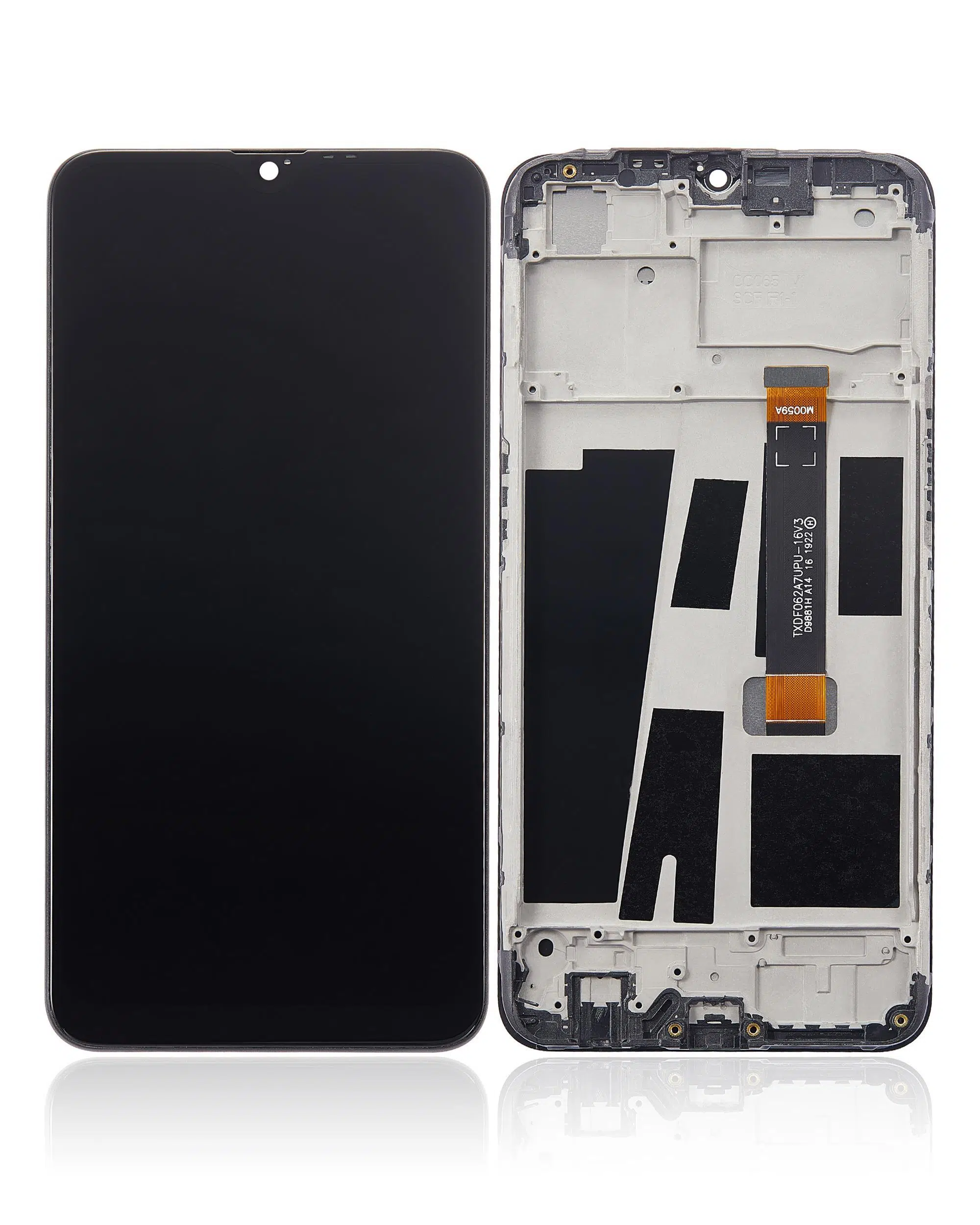 Oppo Ax7 İle Uyumlu Çerçeveli Ekran Dokunmatik (%100 Orijinal Ürün)