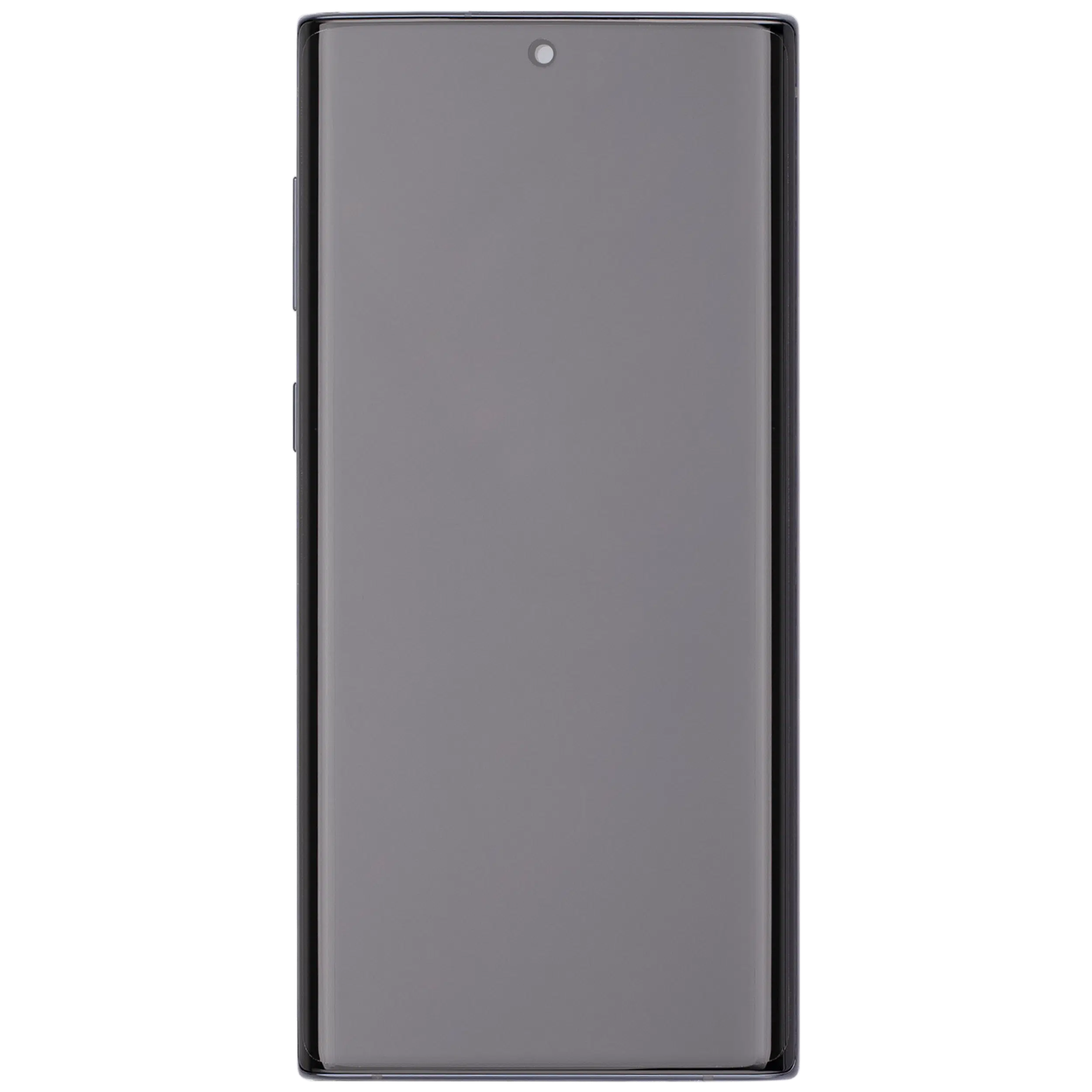Samsung Galaxy Note 10 (Aftermarket Plus) (Aura Black) ile Uyumlu Çerçeveli OLED Montajı 