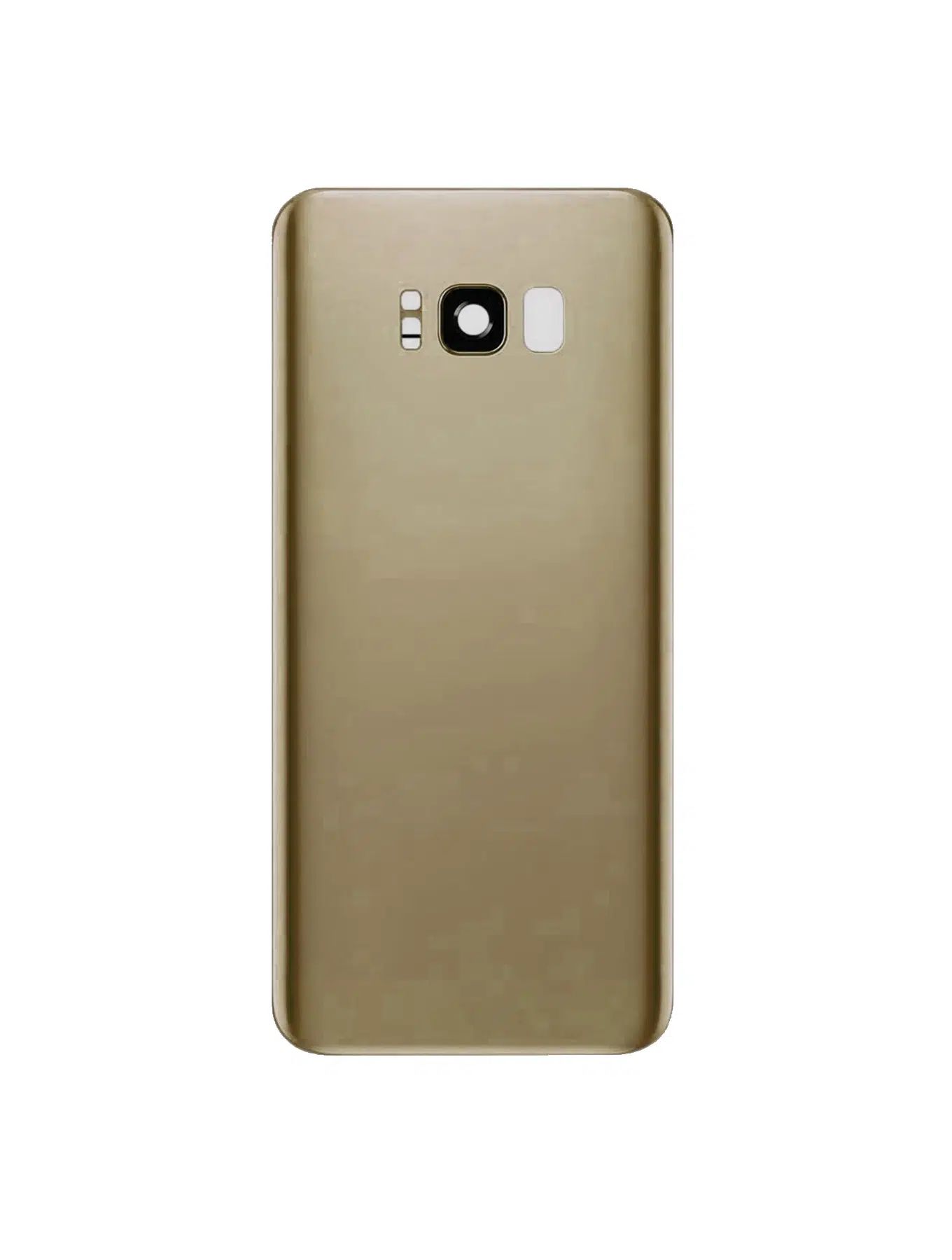 Samsung Galaxy S8 Plus İle Uyumlu Kamera Lensli Arka Kapak Camı (Logosuz) (Aftermarket Plus)... 