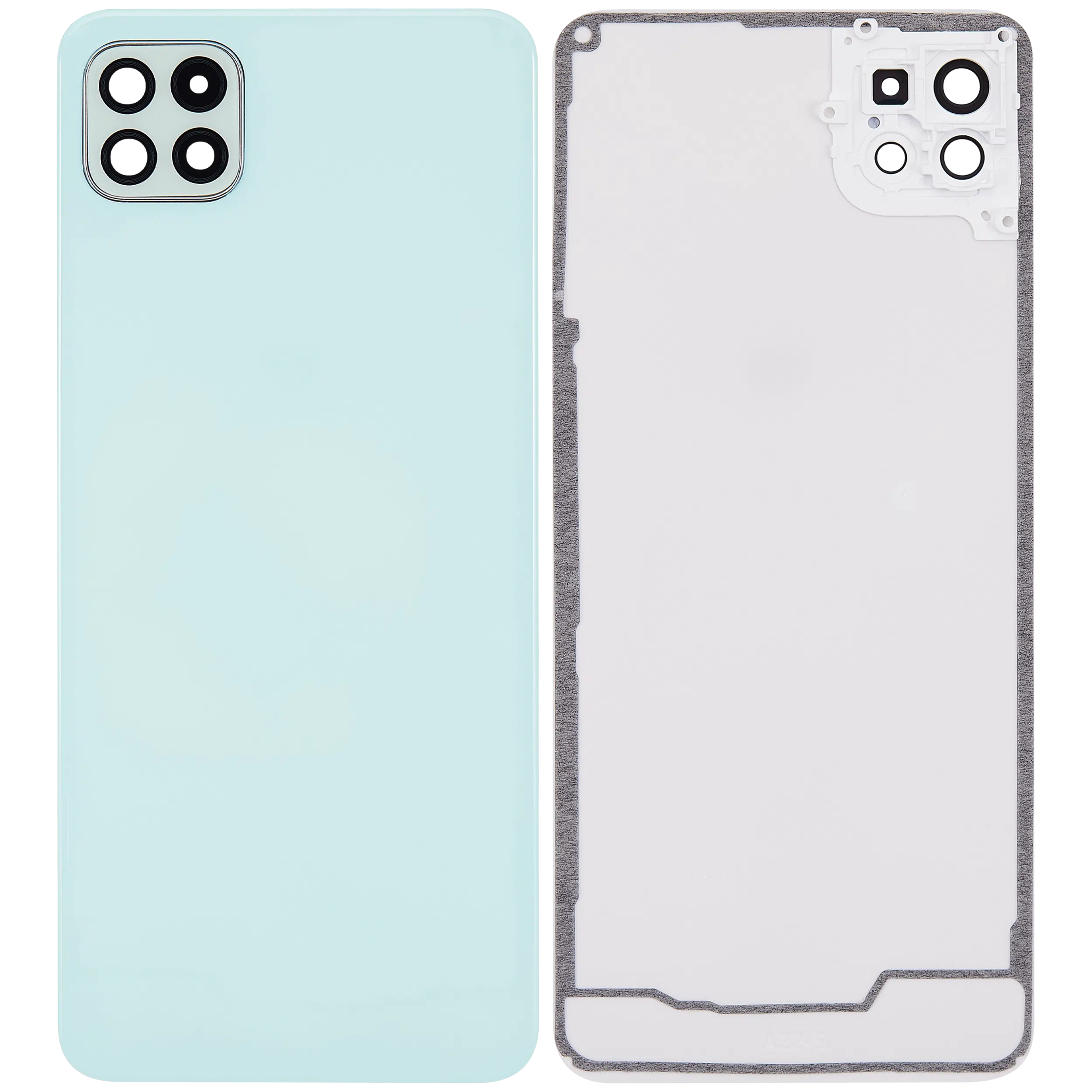 Arka kapak Camı Kamera Lensli Samsung Galaxy A22 5G (A226 / 2021) (Satış Sonrası Pl...