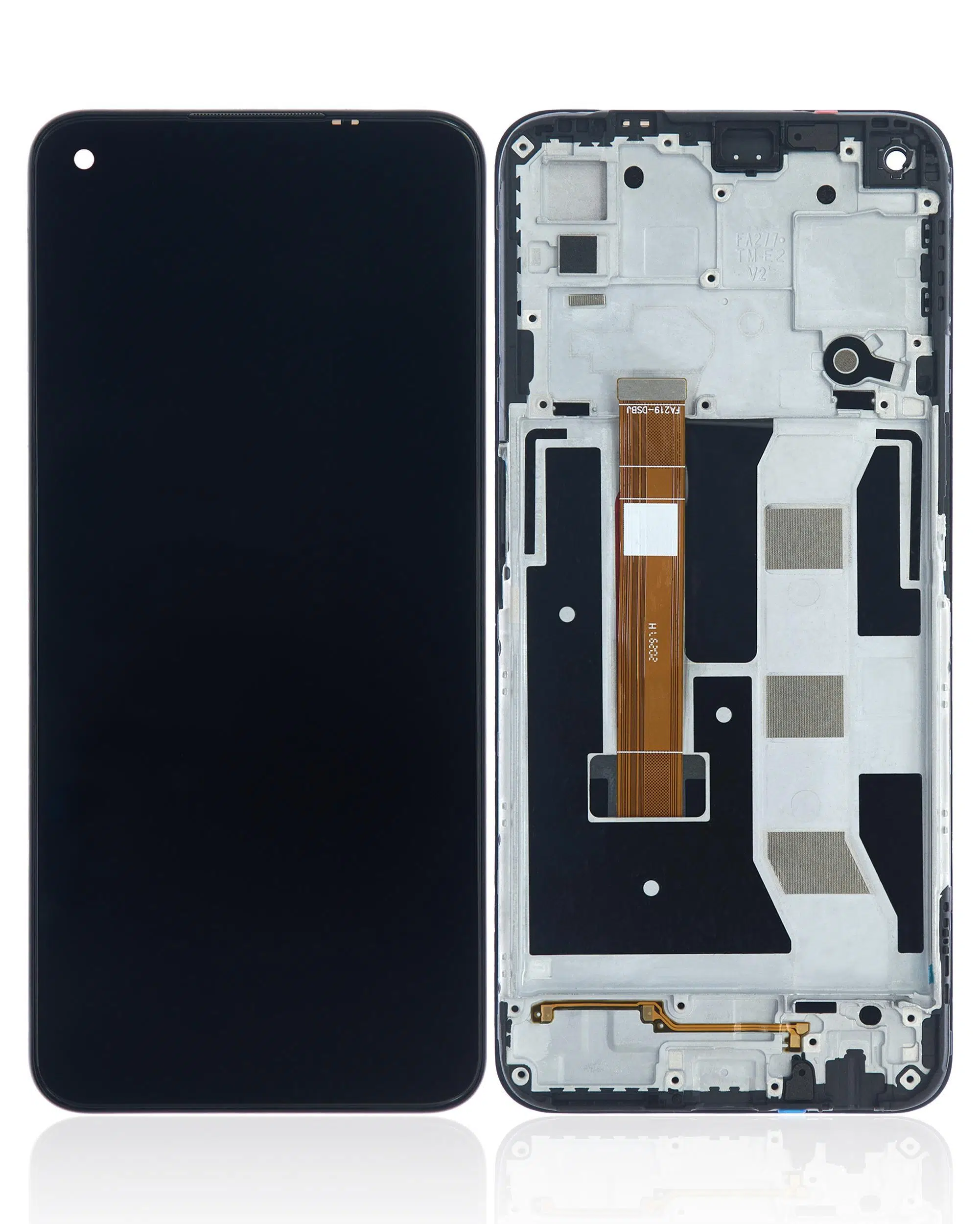 Oppo A53 5g ile Uyumlu Çerçeveli Ekran Dokunmatik (%100 Orijinal Ürün)