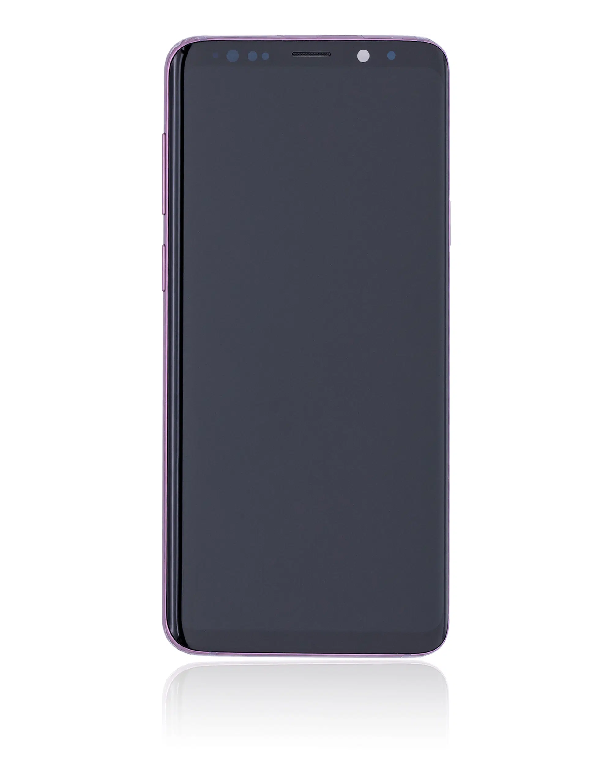 Samsung Galaxy S9 Plus İle Uyumlu Ekran Dokunmatik Çerçeveli (Lila Mor) %100 Orijinal Ürün