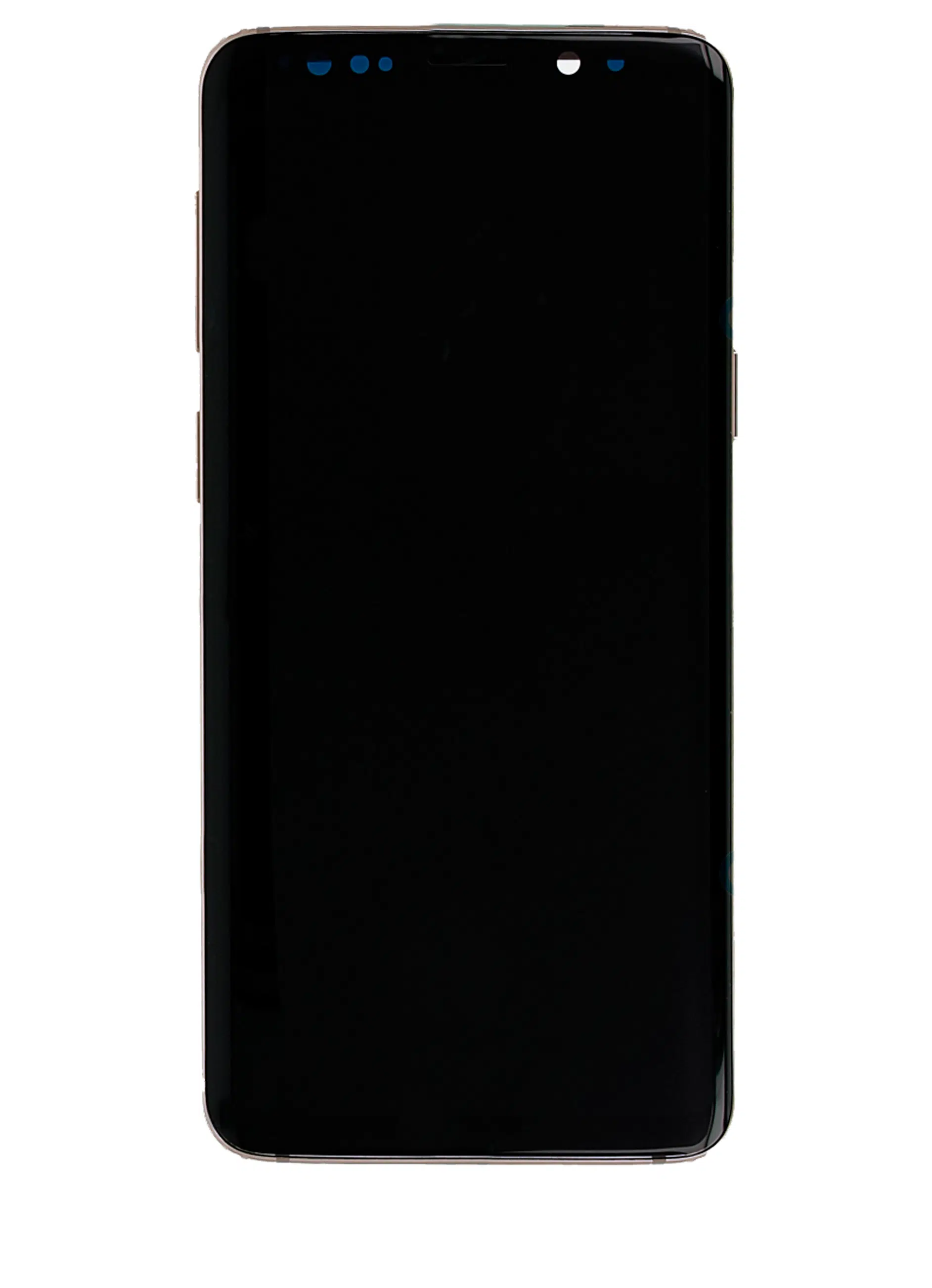 Samsung Galaxy S9 Plus (Aftermarket Plus) (Sunrise Gold) ile Uyumlu Çerçeveli OLED Montajı 